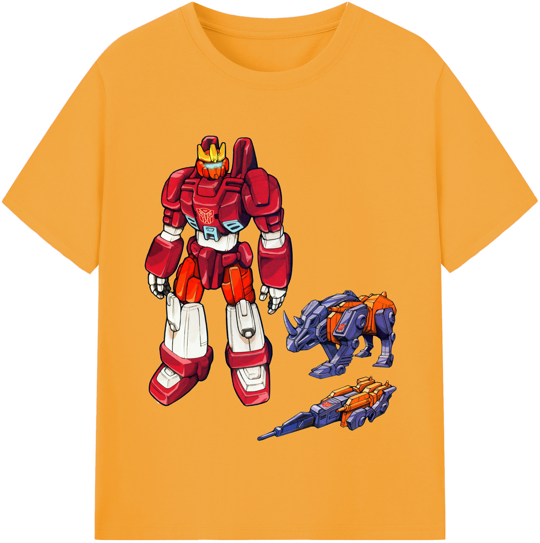 （画像用）  綿100％半袖Tシャツ（フロントプリント）