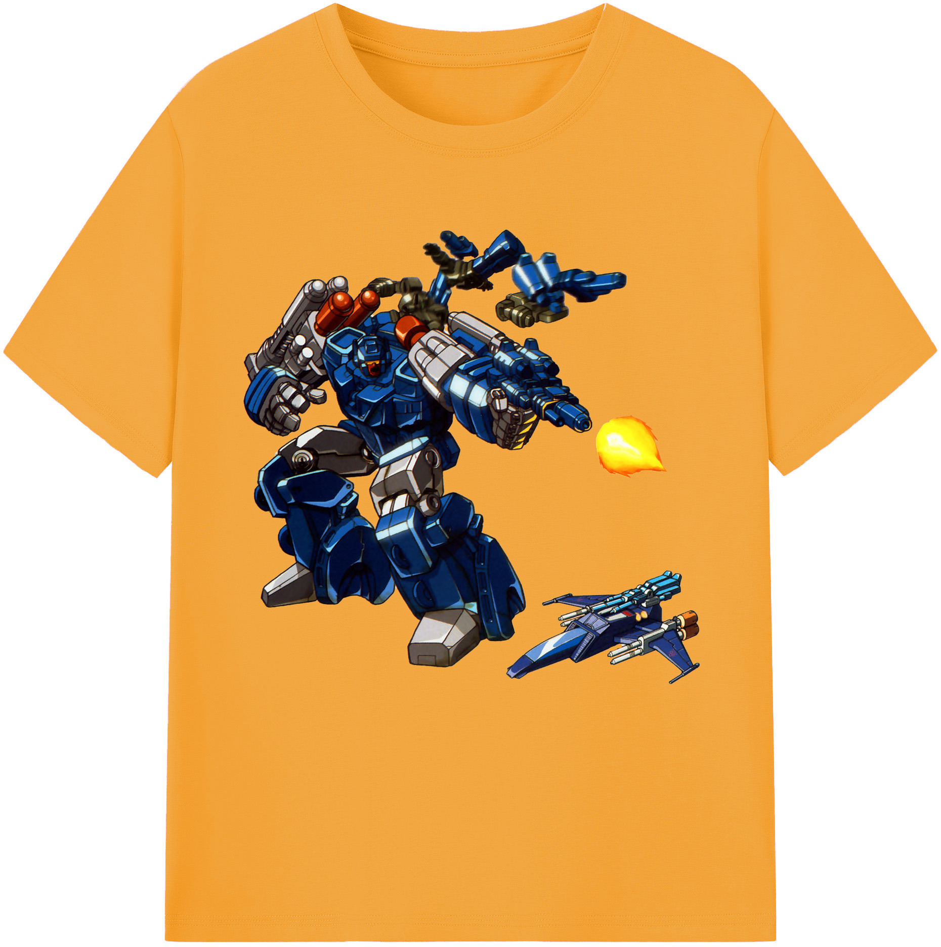 （画像用）  綿100％半袖Tシャツ（フロントプリント）