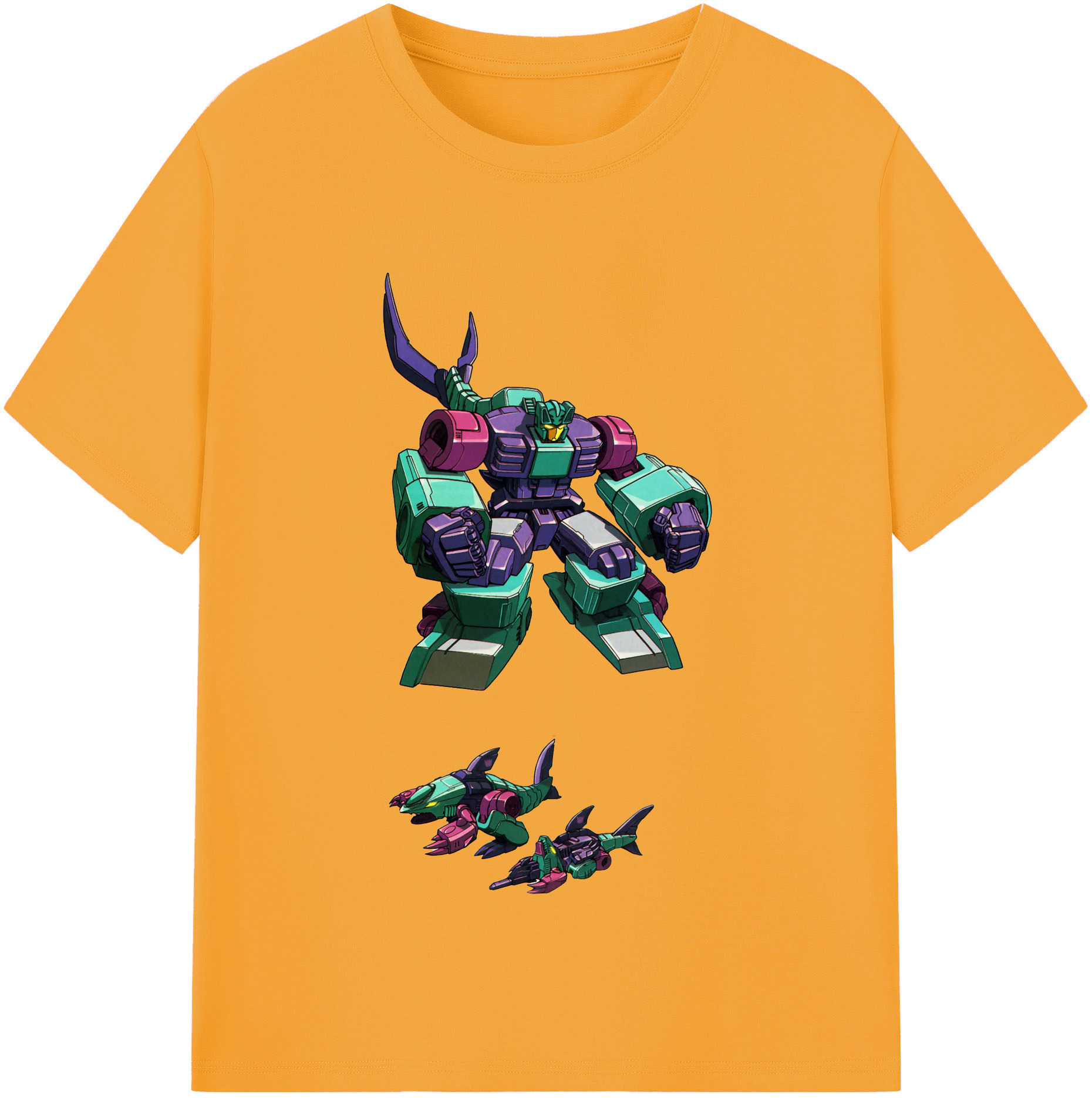 （画像用）  綿100％半袖Tシャツ（フロントプリント）