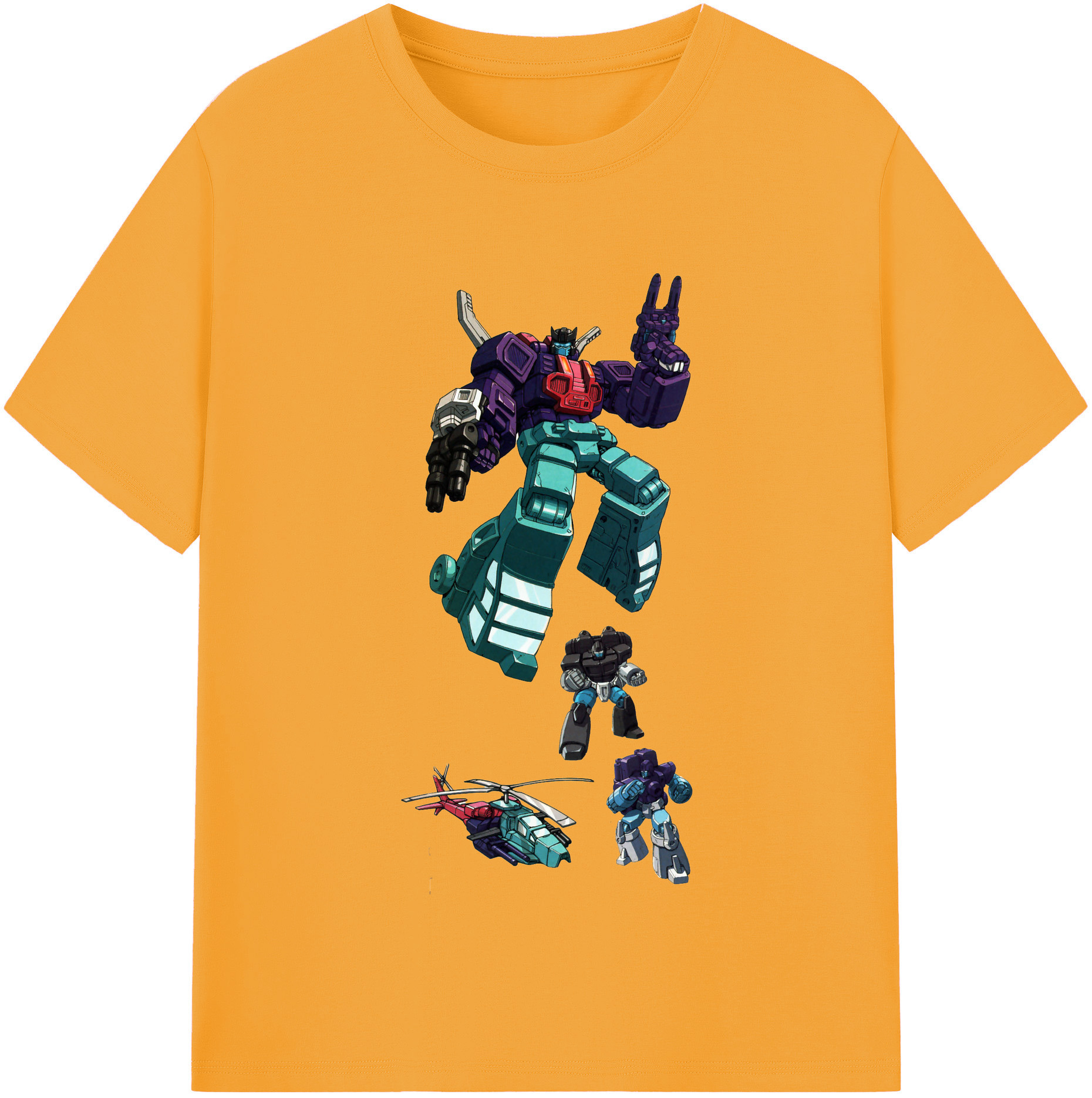（画像用）  綿100％半袖Tシャツ（フロントプリント）
