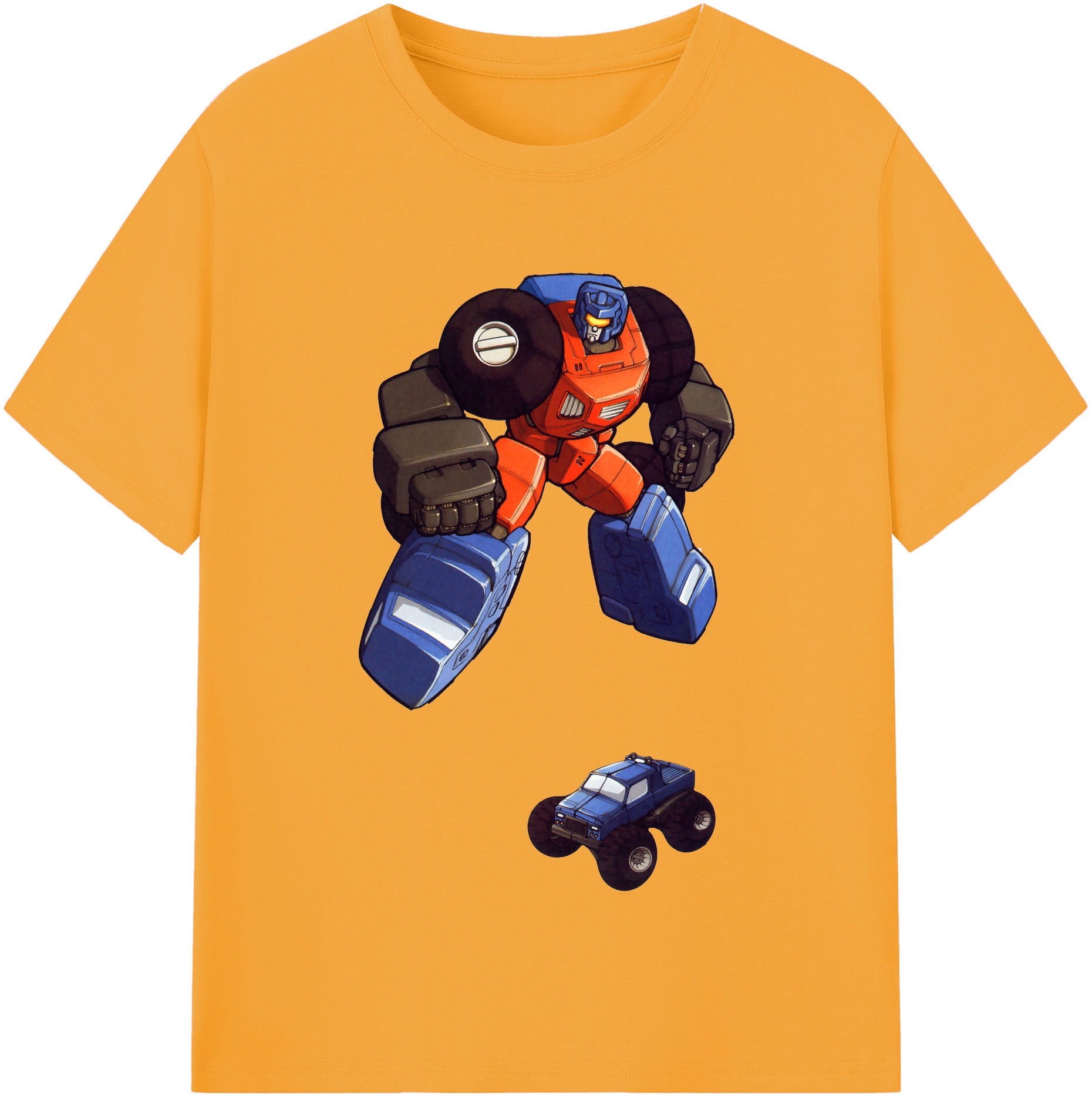 （画像用）  綿100％半袖Tシャツ（フロントプリント）