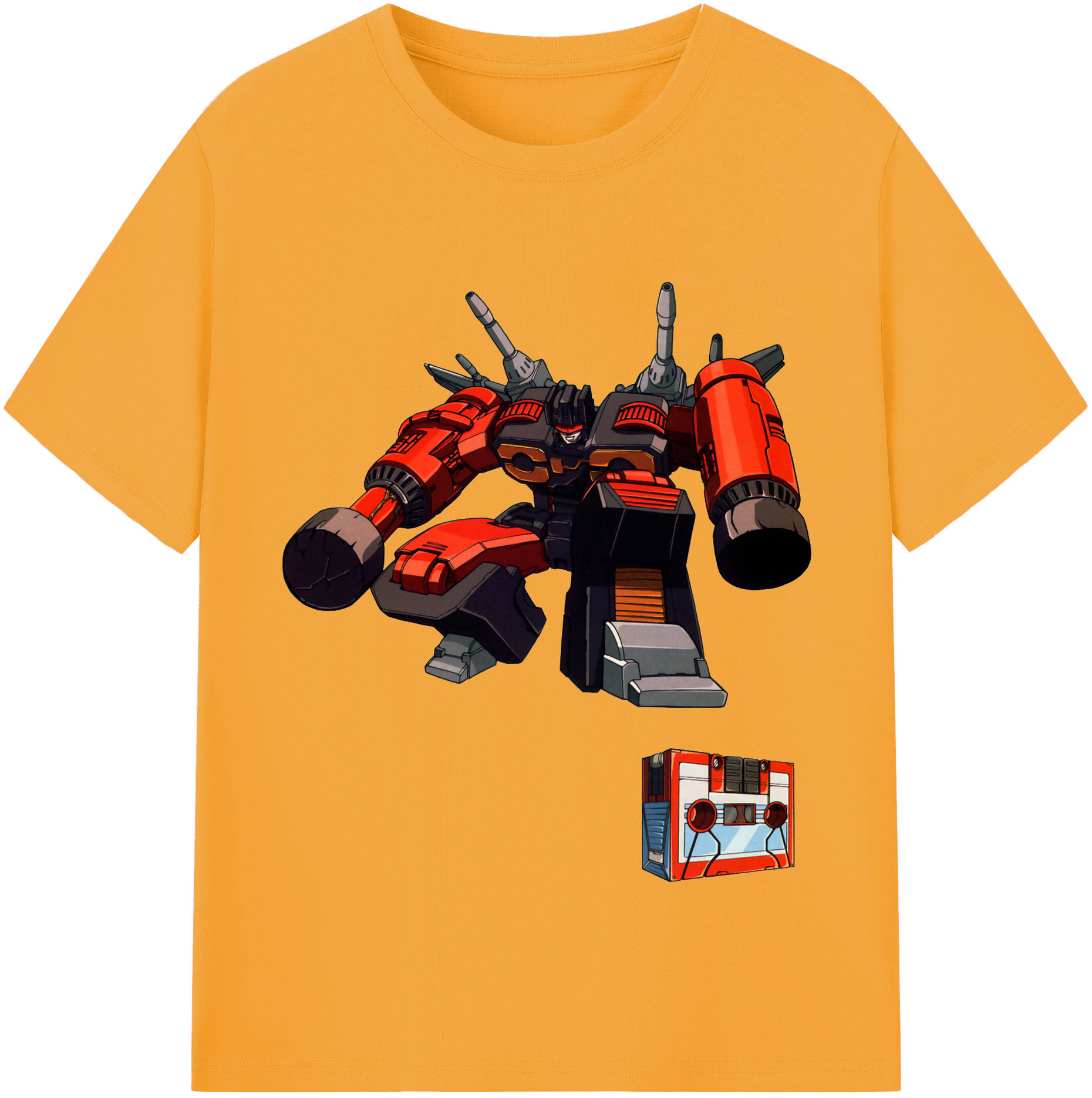 （画像用）  綿100％半袖Tシャツ（フロントプリント）
