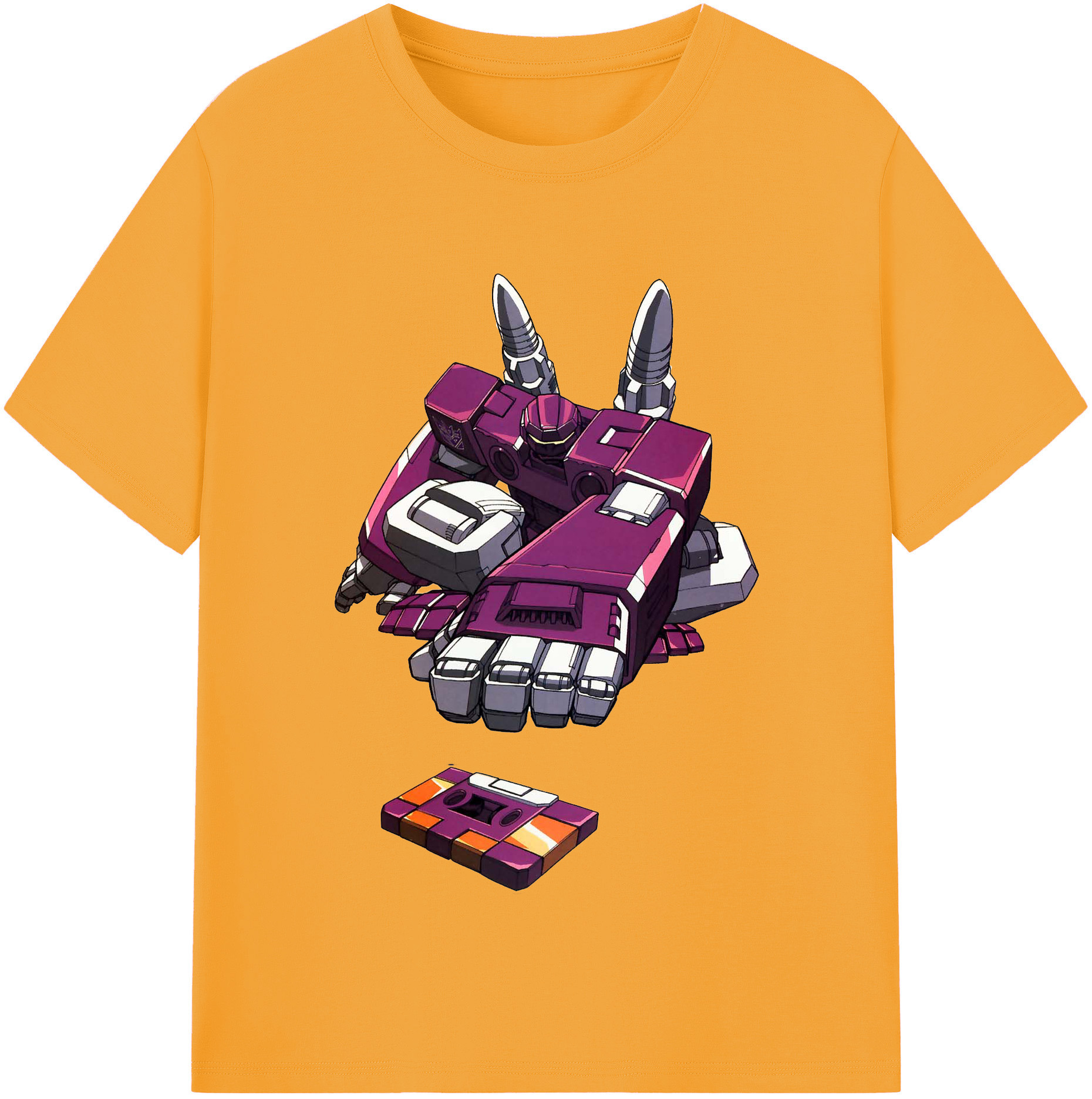 （画像用）  綿100％半袖Tシャツ（フロントプリント）