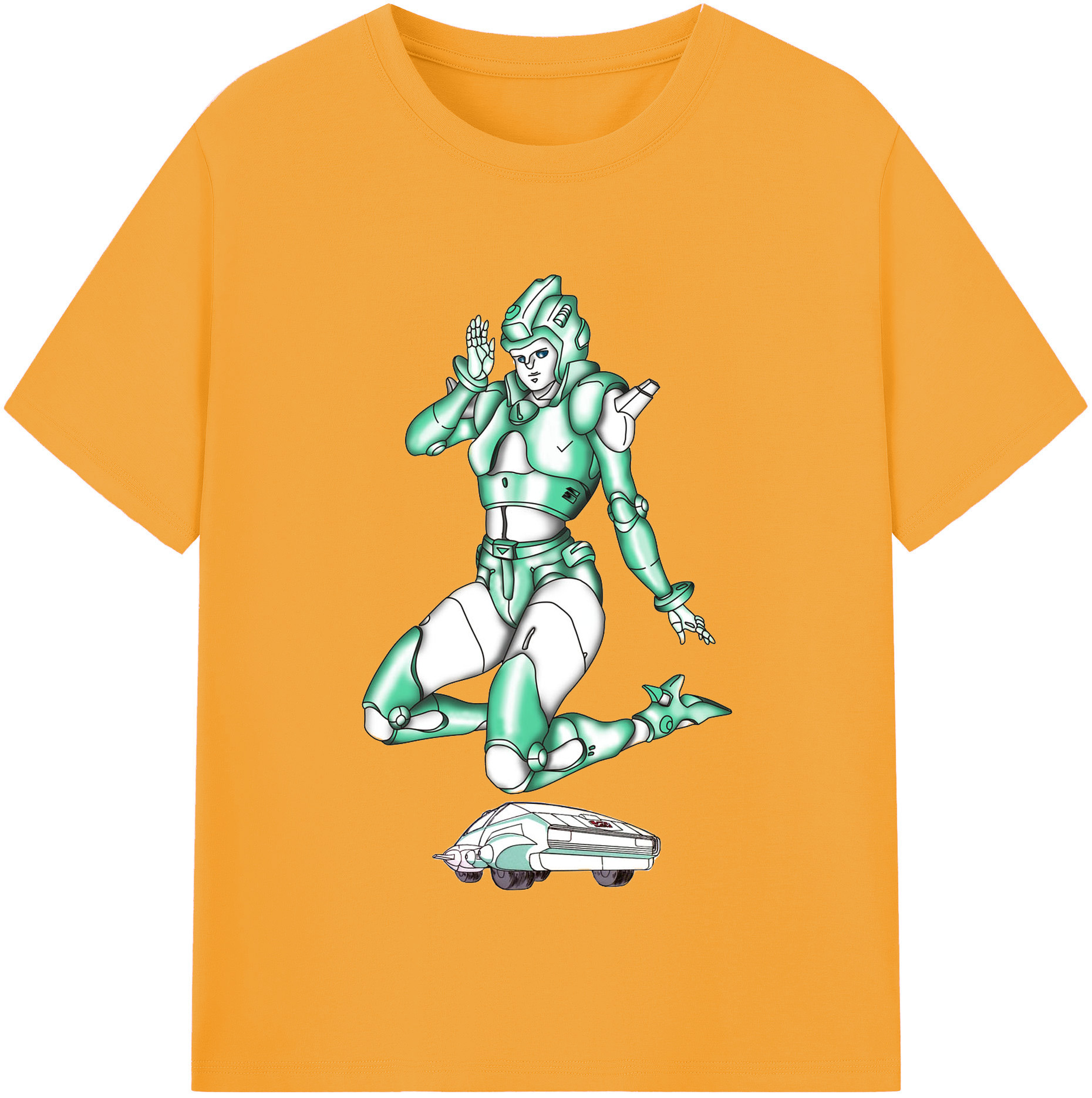 （画像用）  綿100％半袖Tシャツ（フロントプリント）