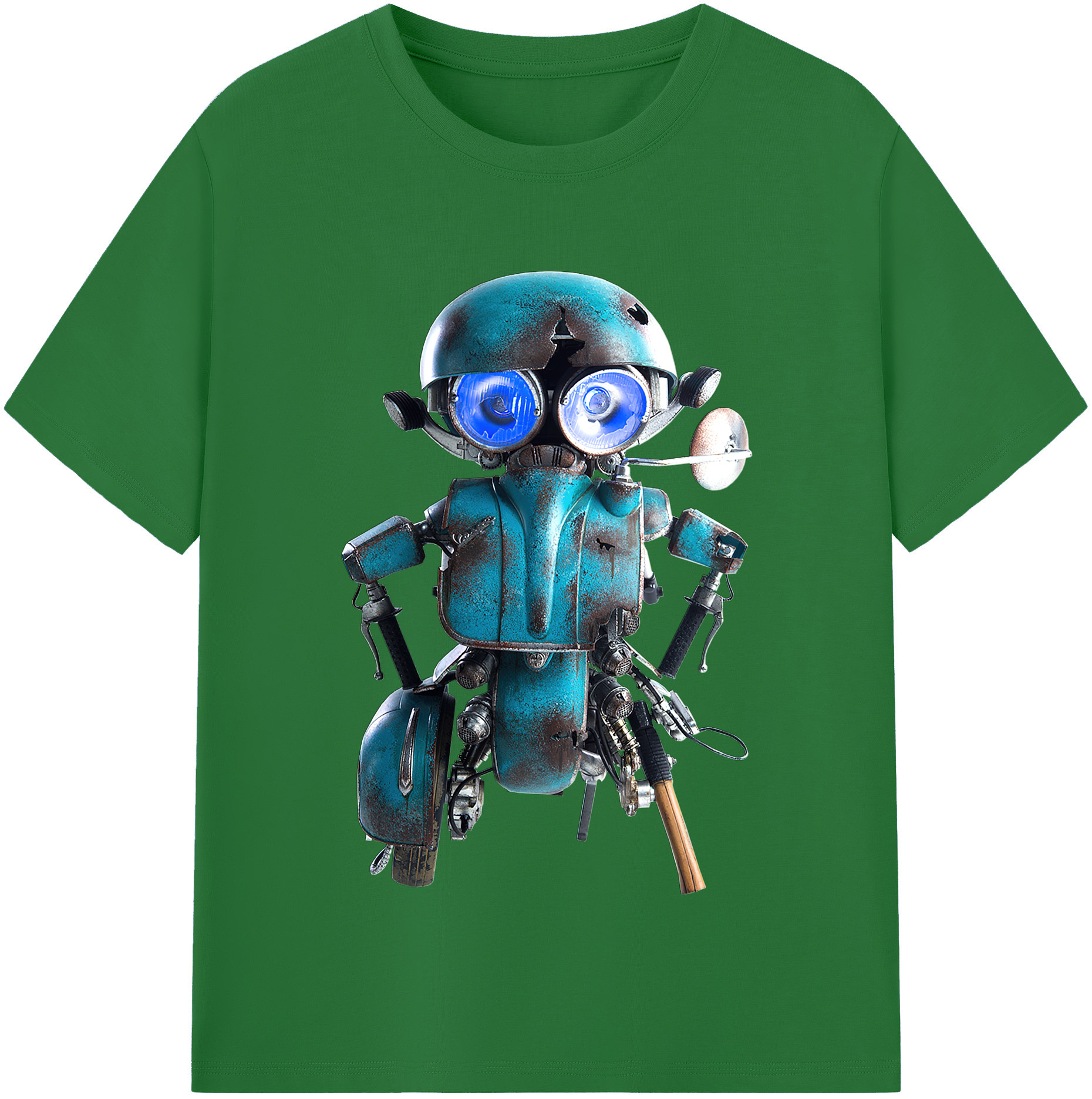 （画像用）  綿100％半袖Tシャツ（フロントプリント）