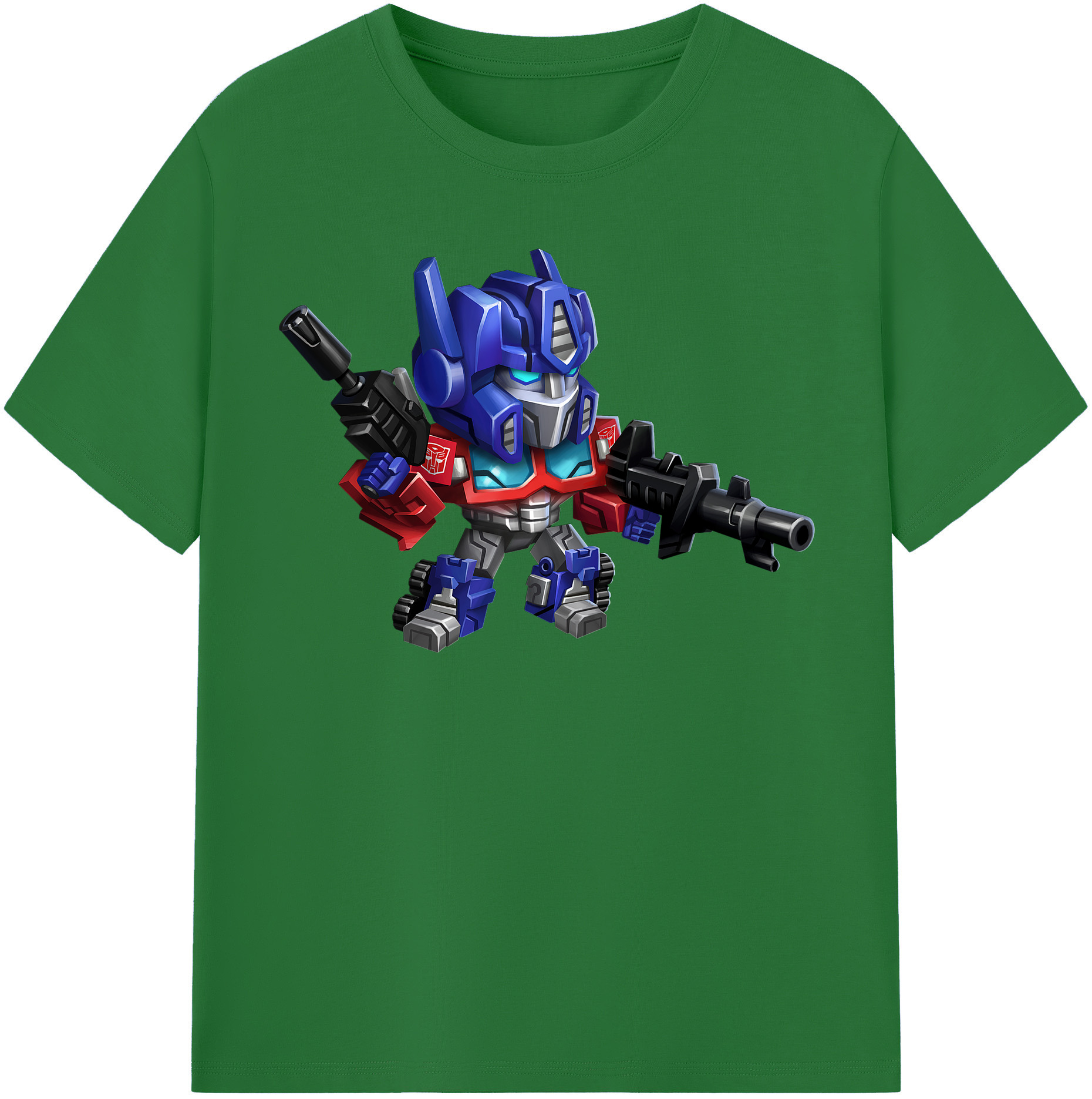 （画像用）  綿100％半袖Tシャツ（フロントプリント）