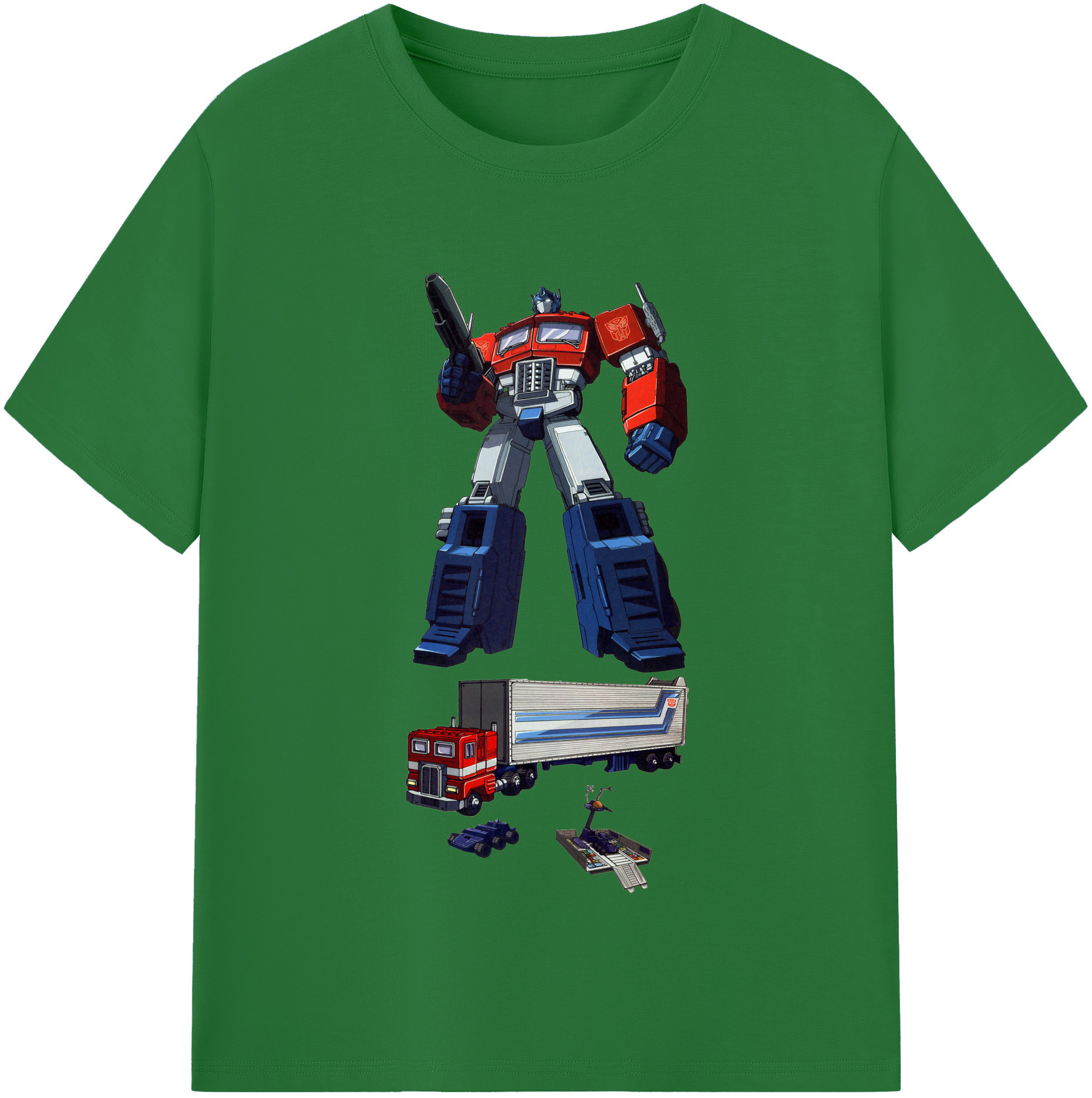 （画像用）  綿100％半袖Tシャツ（フロントプリント）