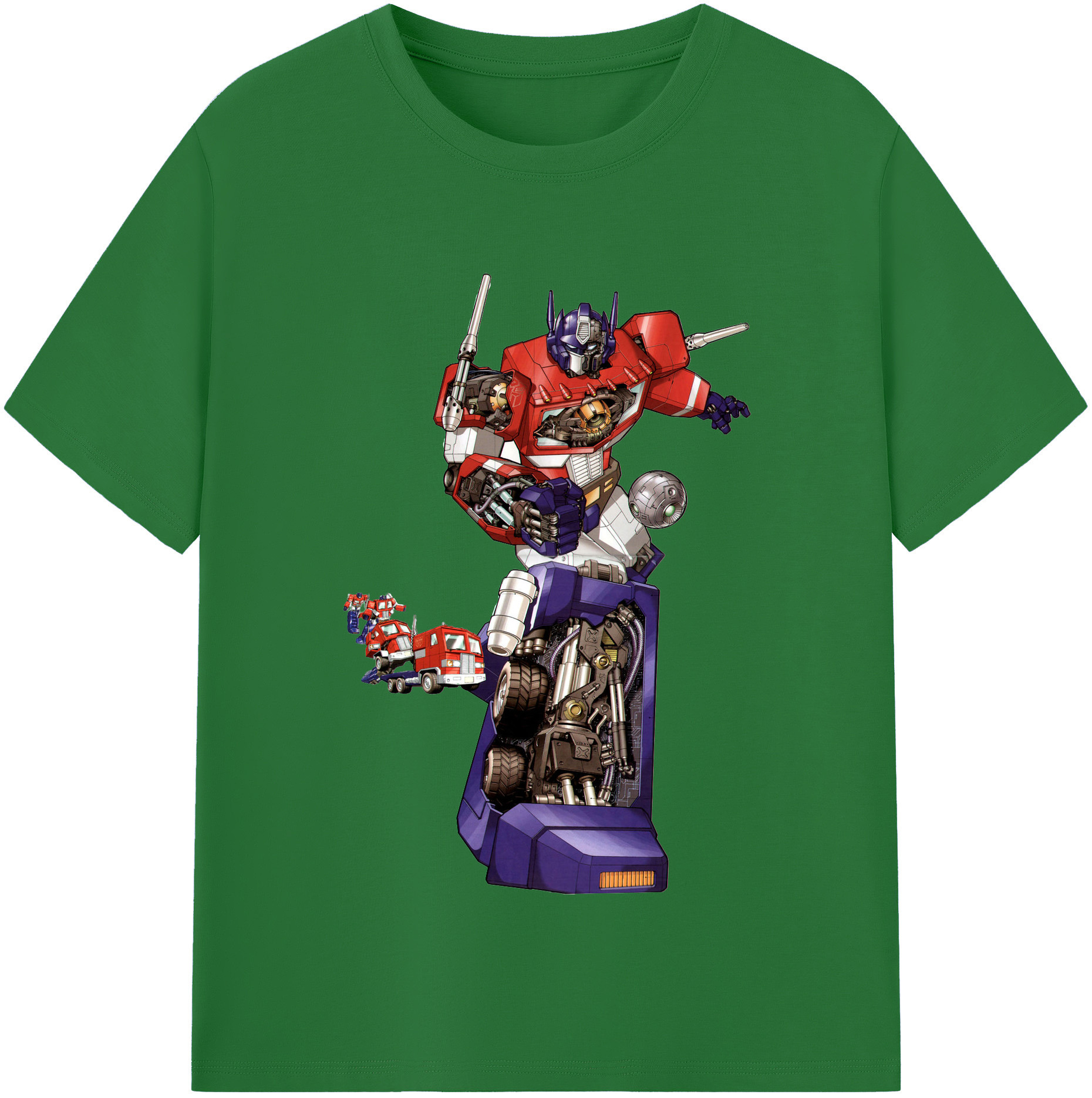 （画像用）  綿100％半袖Tシャツ（フロントプリント）