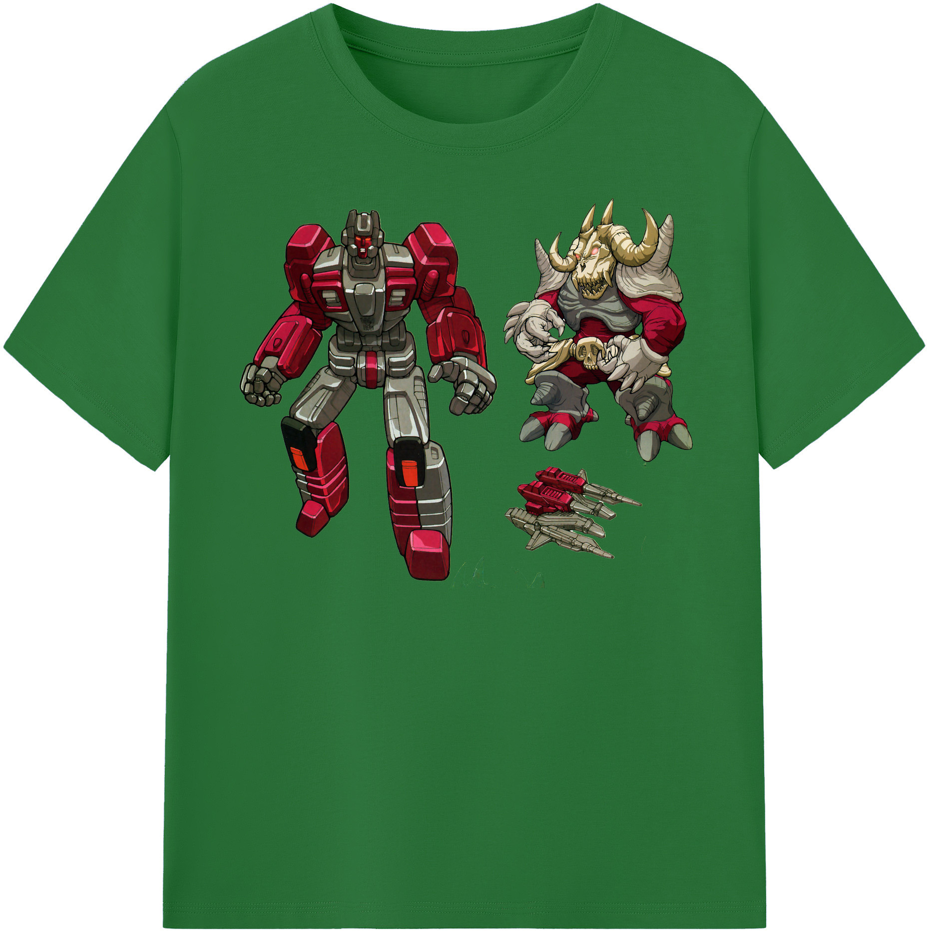 （画像用）  綿100％半袖Tシャツ（フロントプリント）