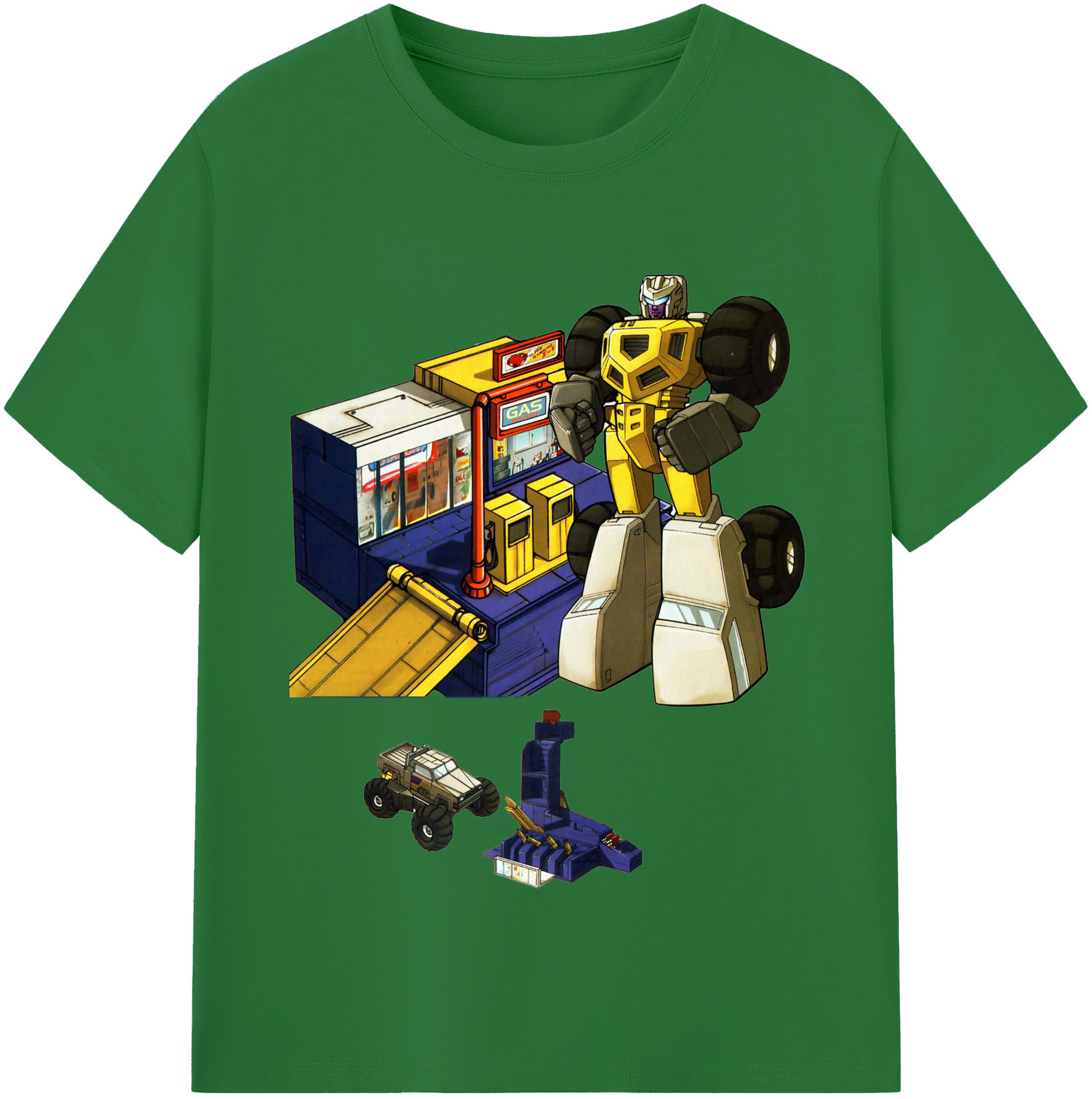 （画像用）  綿100％半袖Tシャツ（フロントプリント）