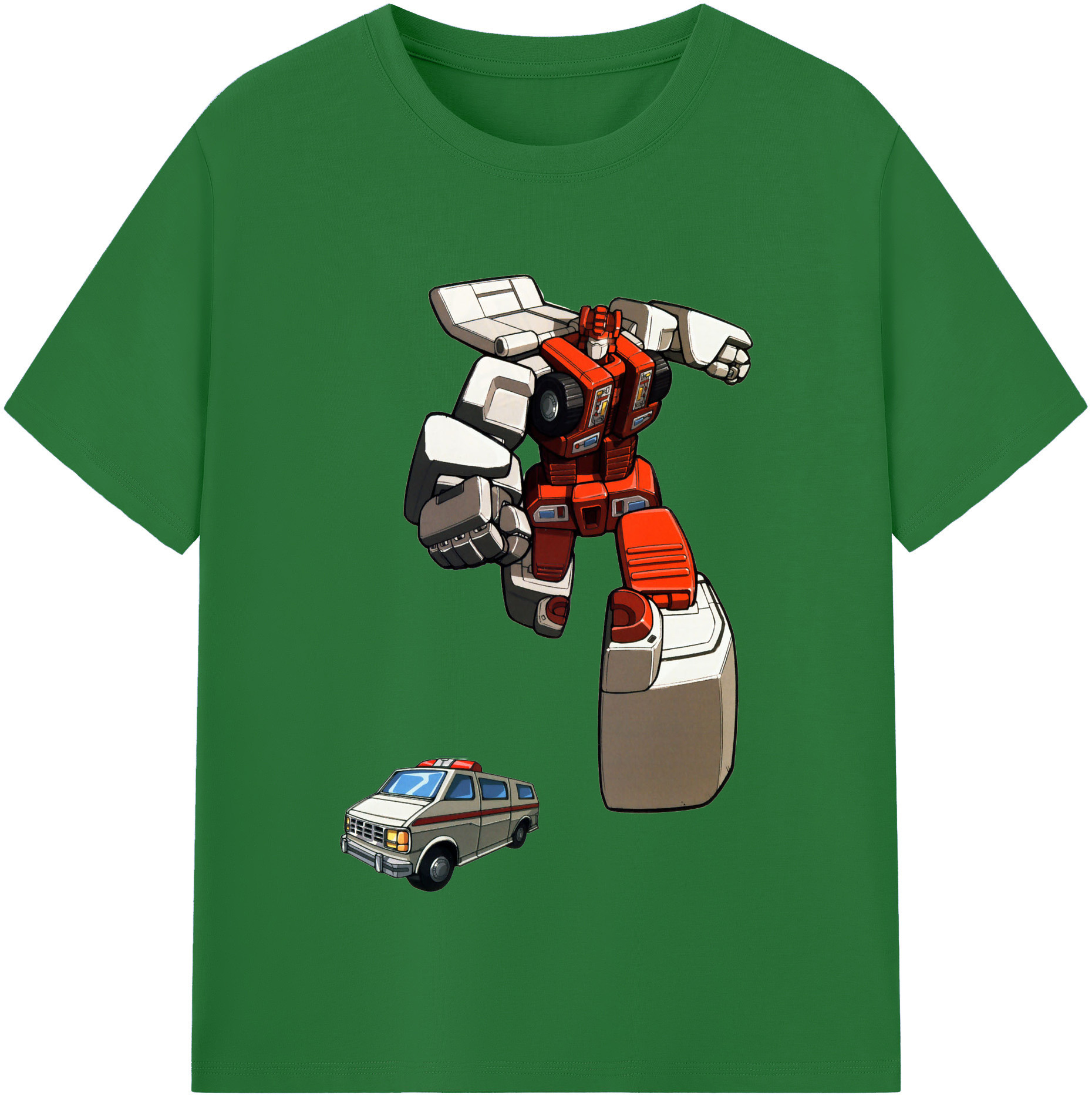 （画像用）  綿100％半袖Tシャツ（フロントプリント）