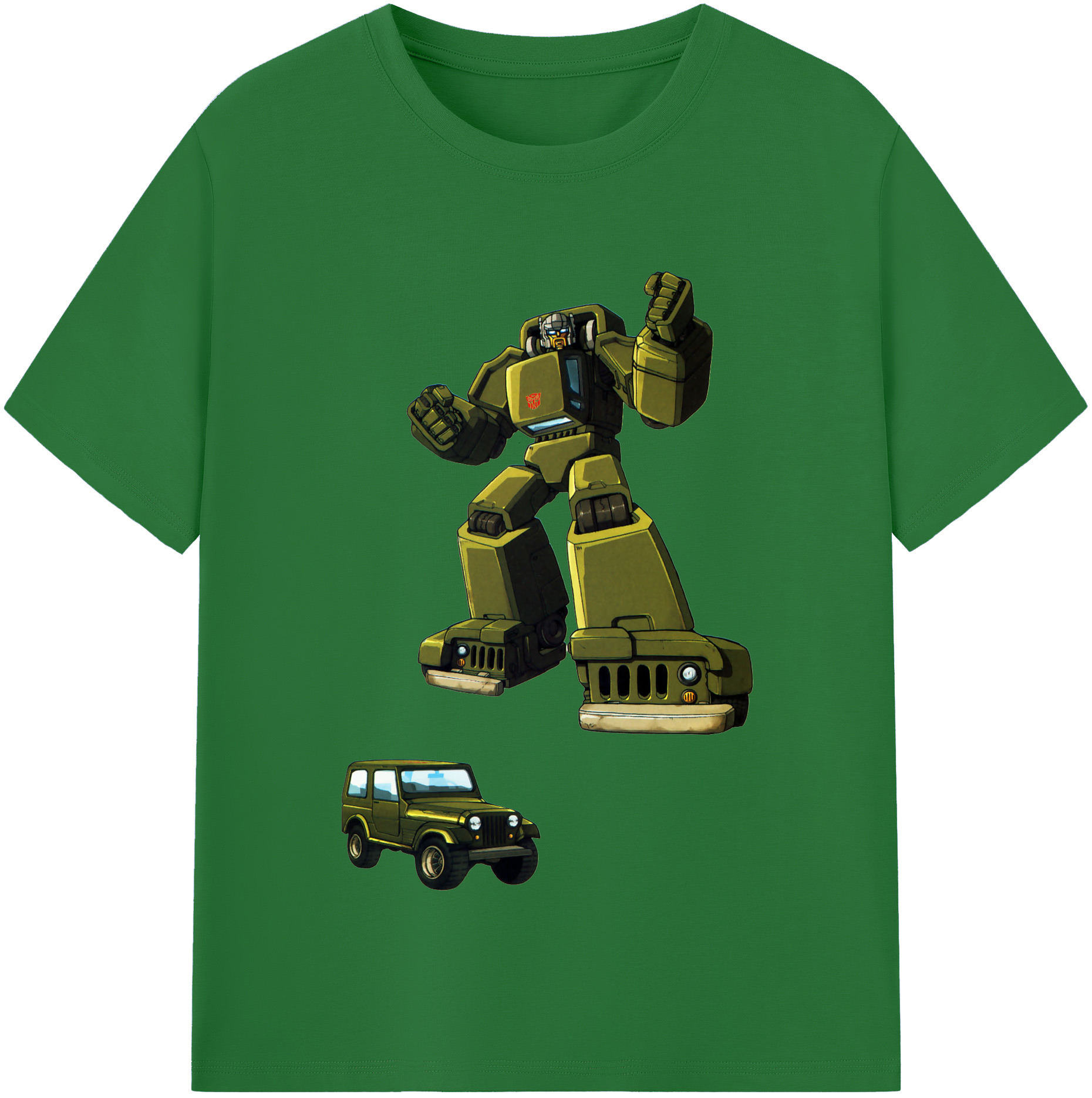 （画像用）  綿100％半袖Tシャツ（フロントプリント）
