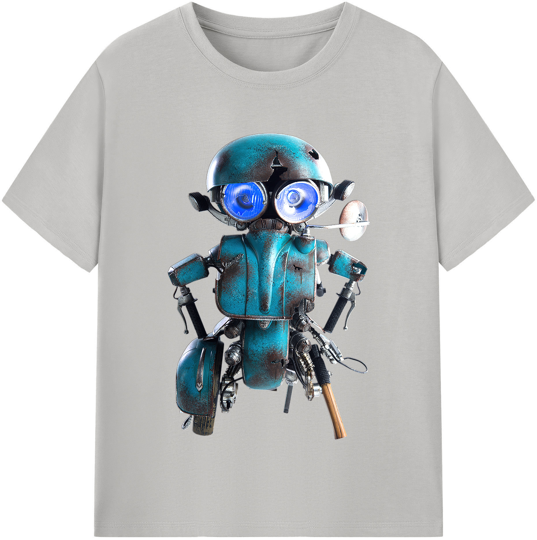 （画像用）  綿100％半袖Tシャツ（フロントプリント）