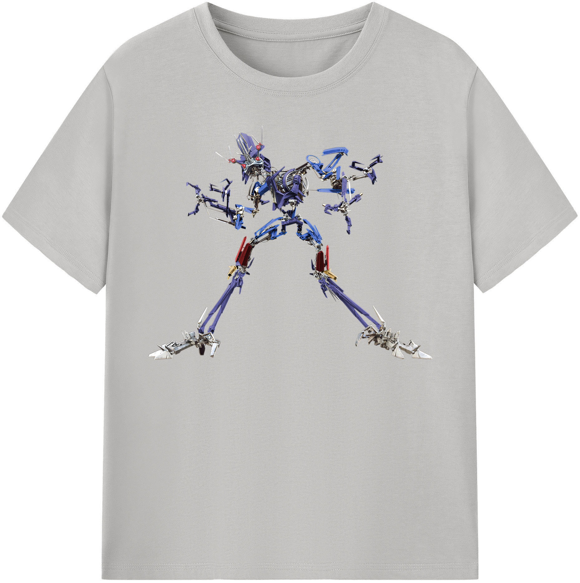 （画像用）  綿100％半袖Tシャツ（フロントプリント）
