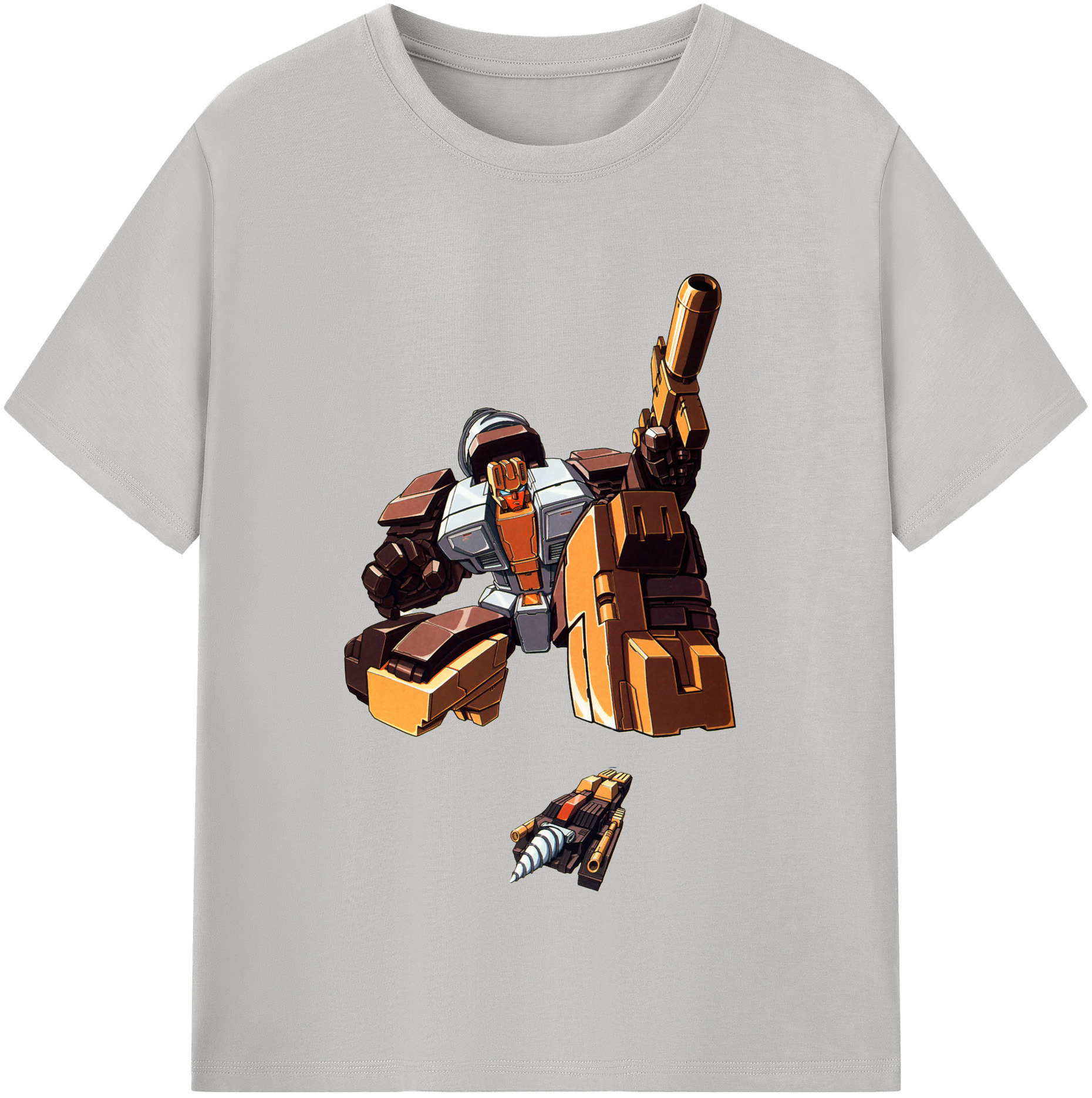 （画像用）  綿100％半袖Tシャツ（フロントプリント）