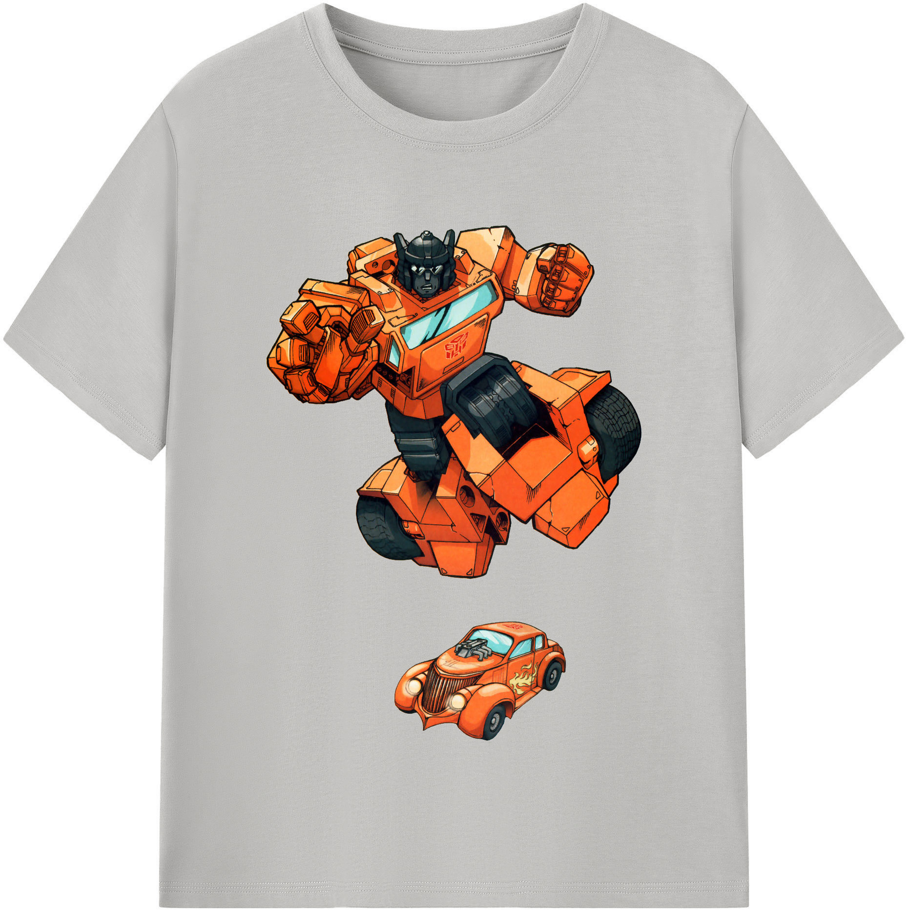 （画像用）  綿100％半袖Tシャツ（フロントプリント）