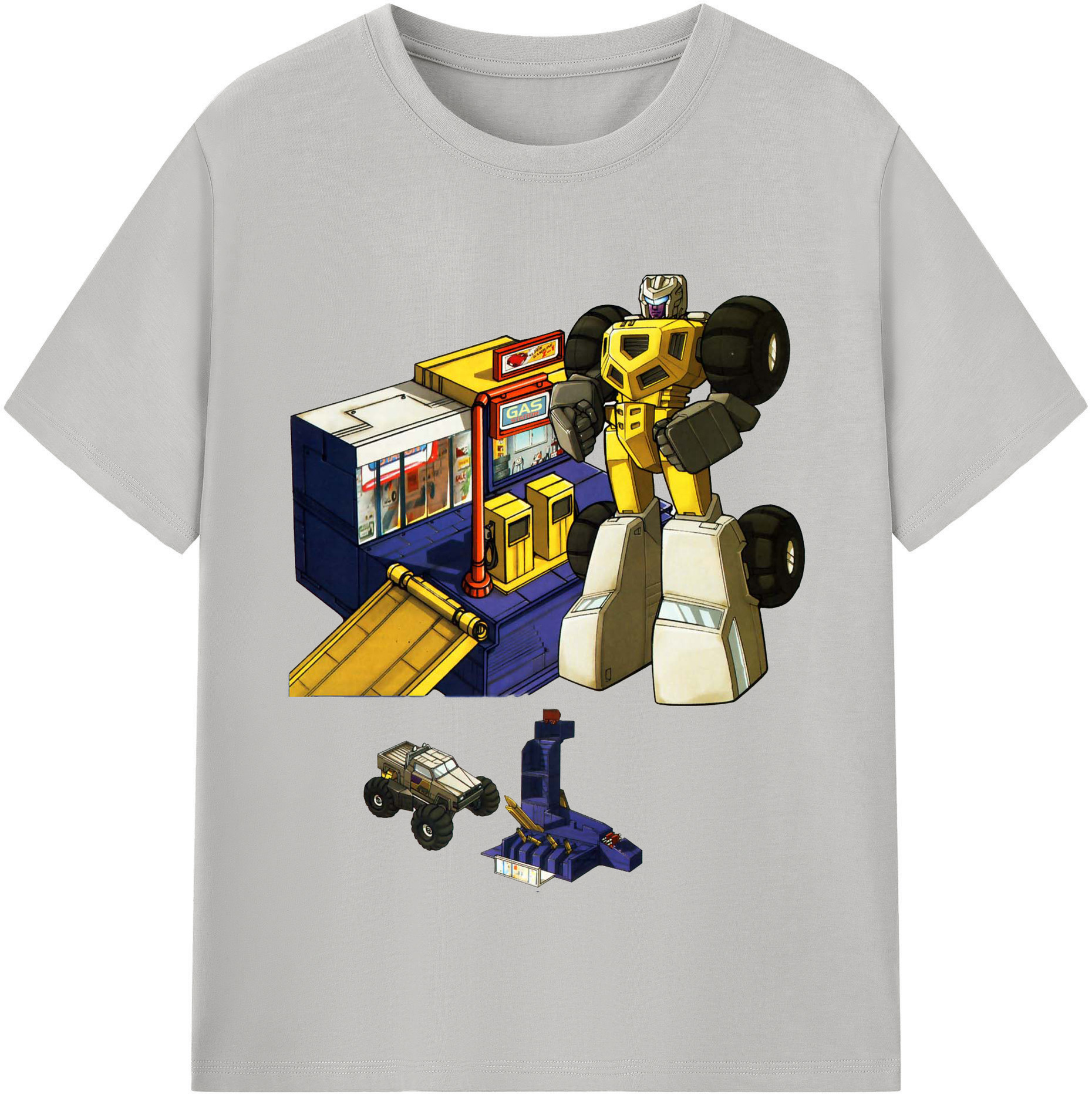 （画像用）  綿100％半袖Tシャツ（フロントプリント）