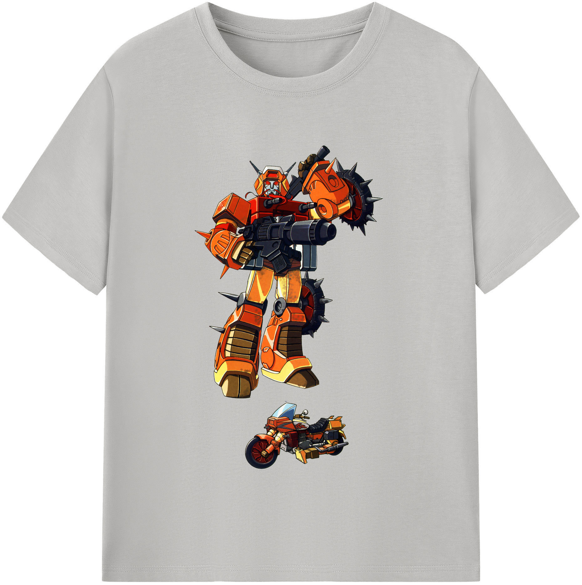 （画像用）  綿100％半袖Tシャツ（フロントプリント）