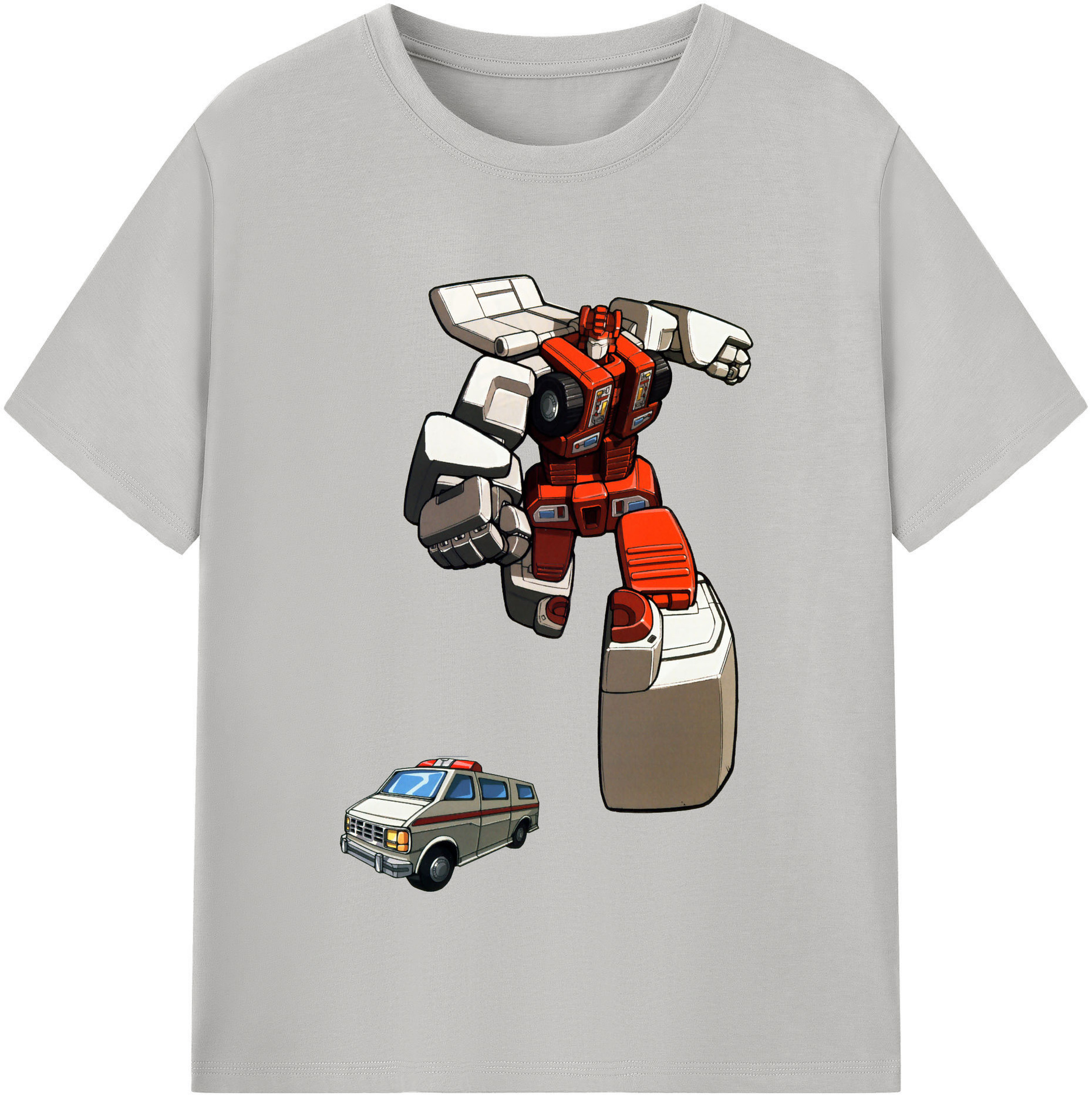（画像用）  綿100％半袖Tシャツ（フロントプリント）