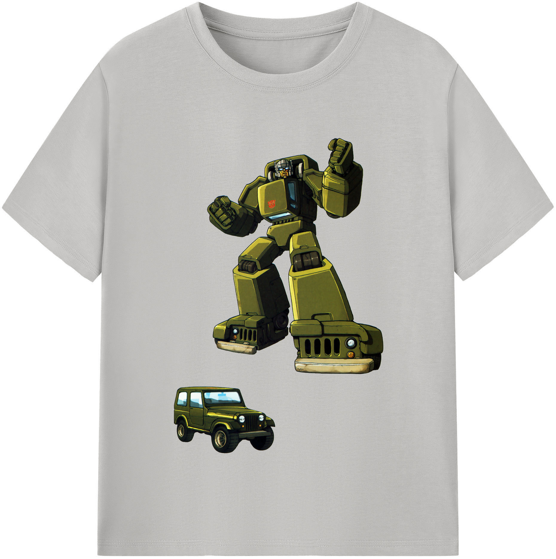 （画像用）  綿100％半袖Tシャツ（フロントプリント）