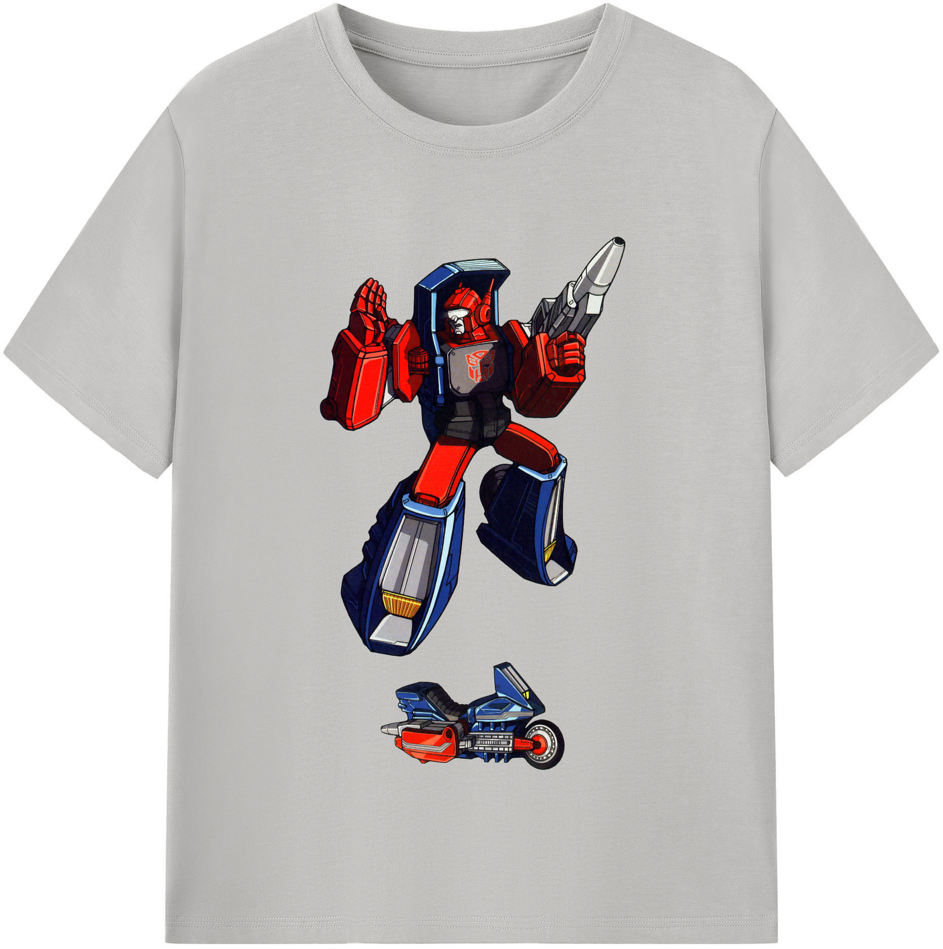 （画像用）  綿100％半袖Tシャツ（フロントプリント）
