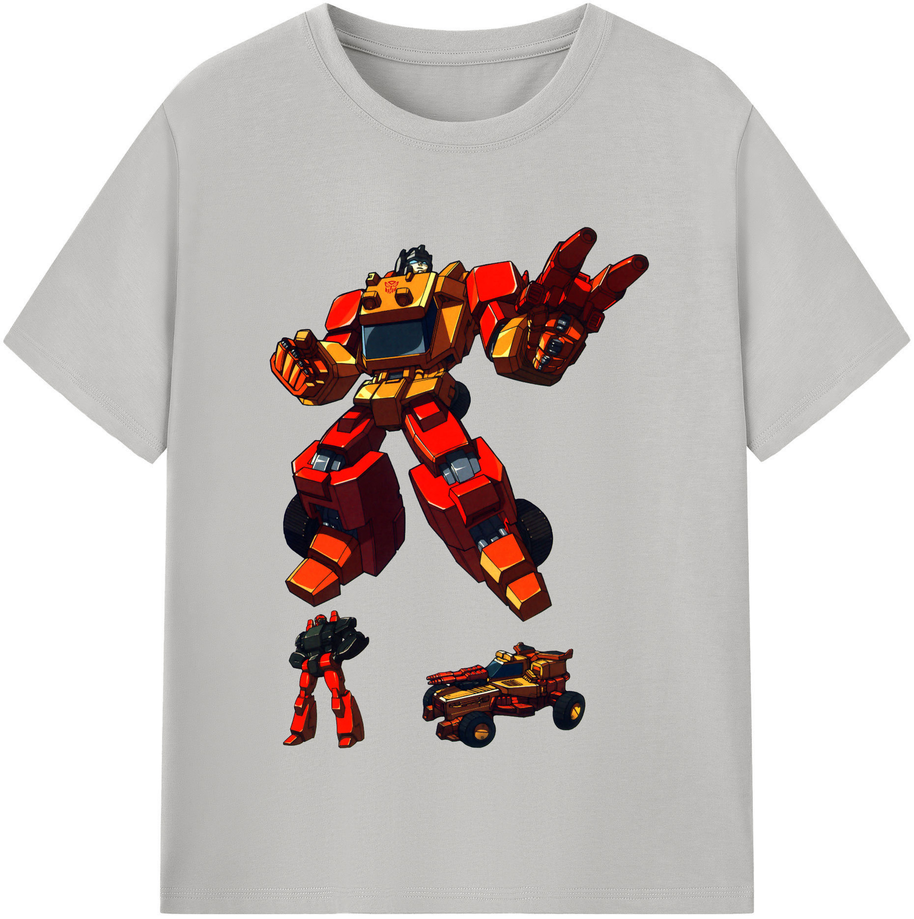 （画像用）  綿100％半袖Tシャツ（フロントプリント）