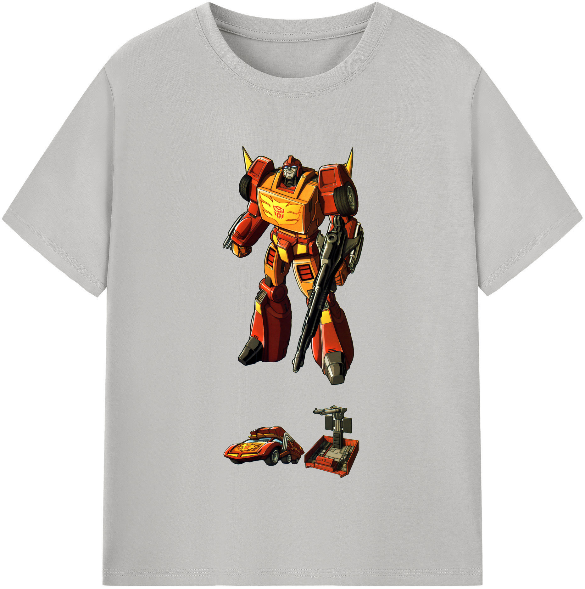 （画像用）  綿100％半袖Tシャツ（フロントプリント）