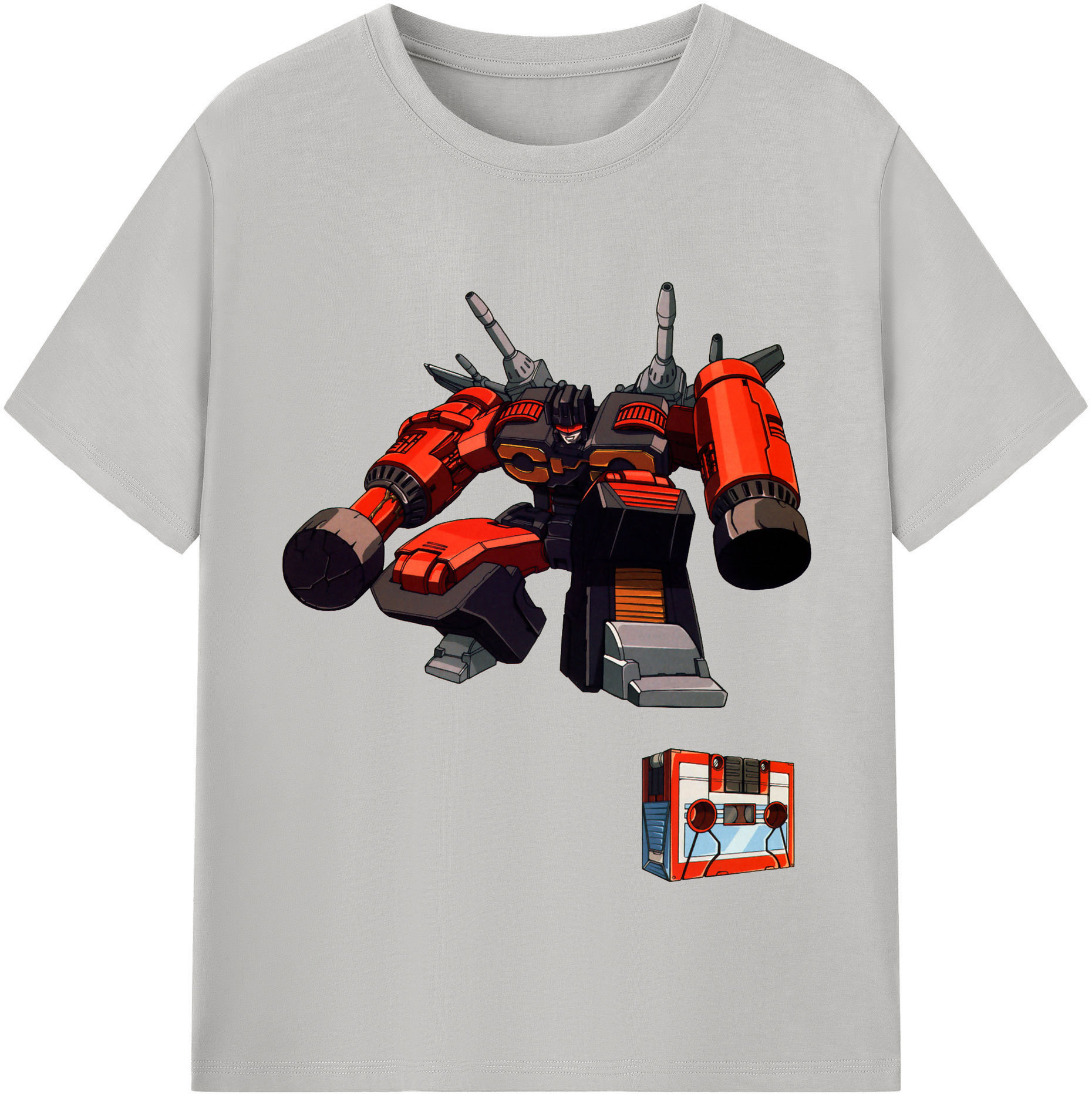 （画像用）  綿100％半袖Tシャツ（フロントプリント）
