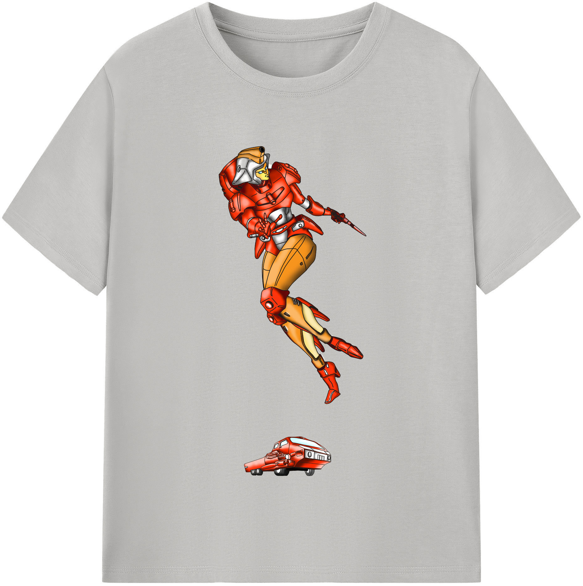 （画像用）  綿100％半袖Tシャツ（フロントプリント）