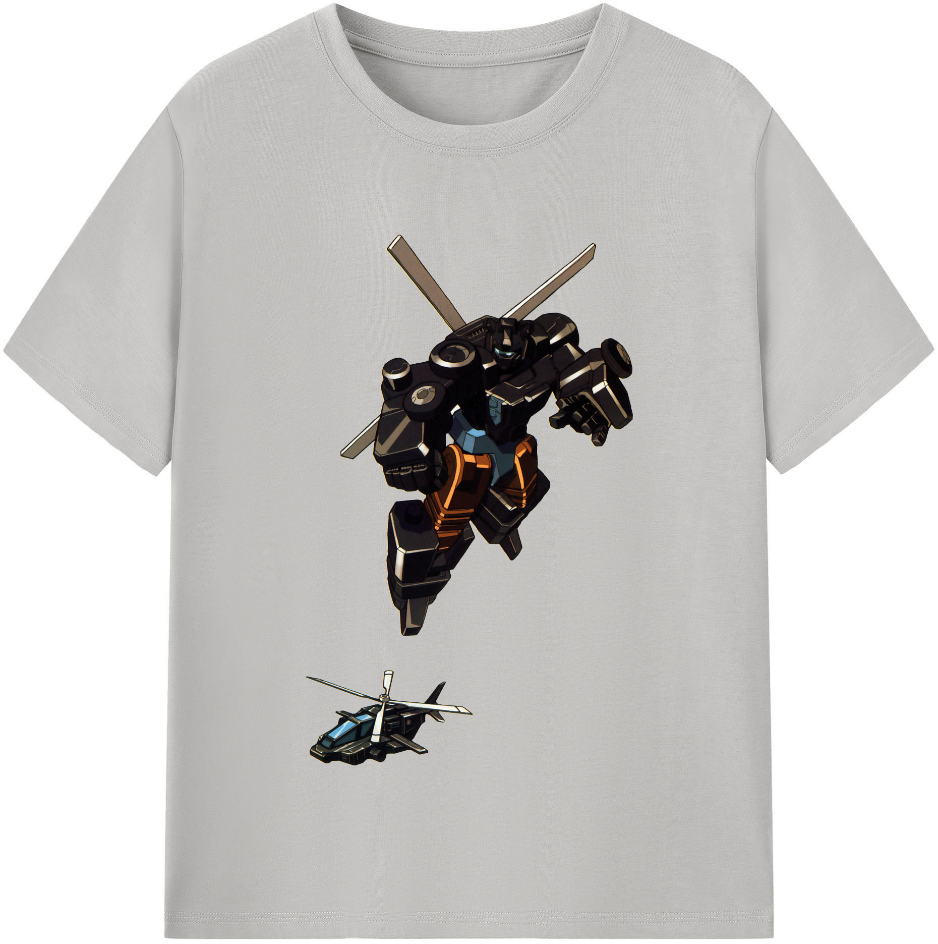 （画像用）  綿100％半袖Tシャツ（フロントプリント）