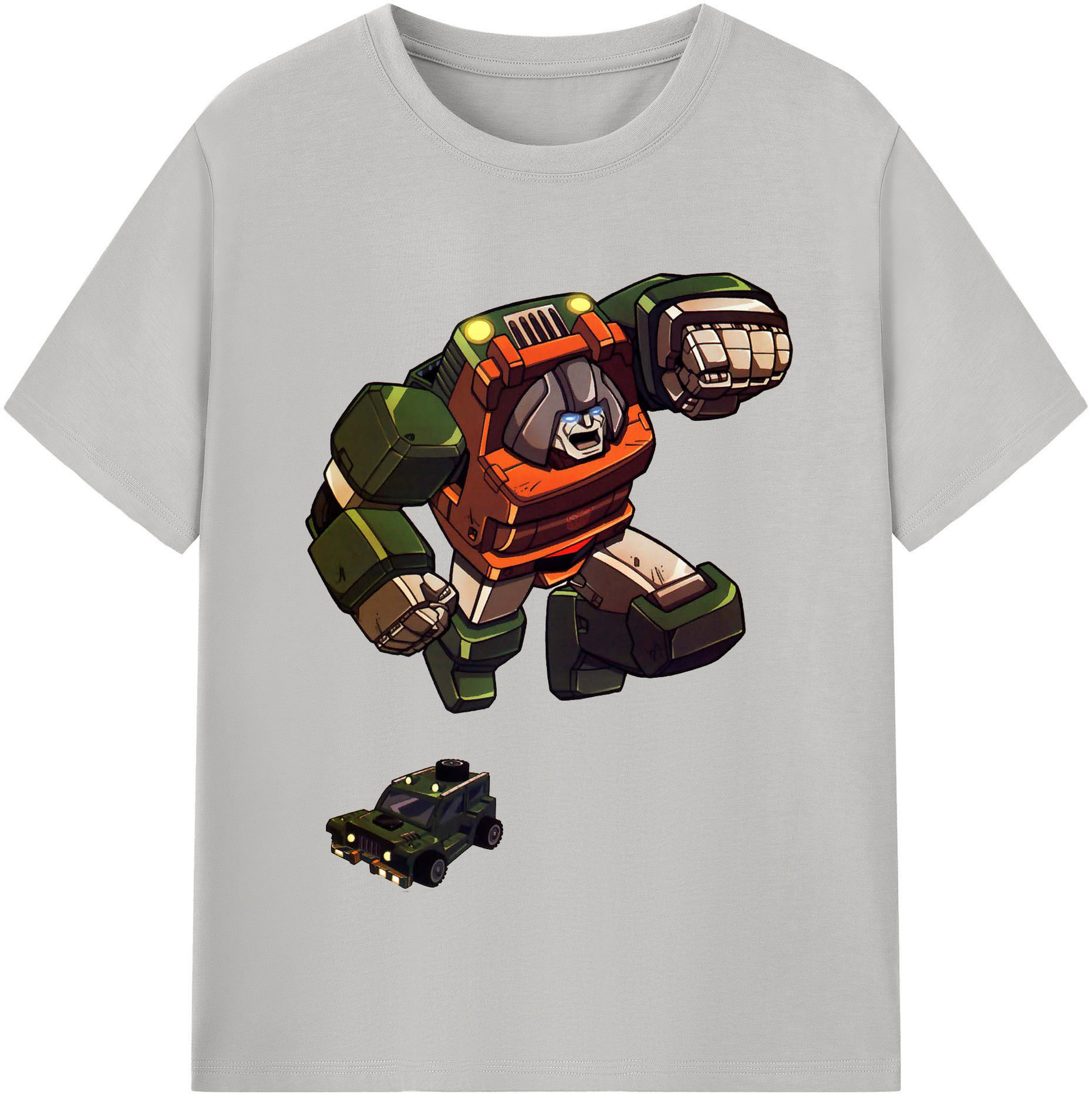 （画像用）  綿100％半袖Tシャツ（フロントプリント）