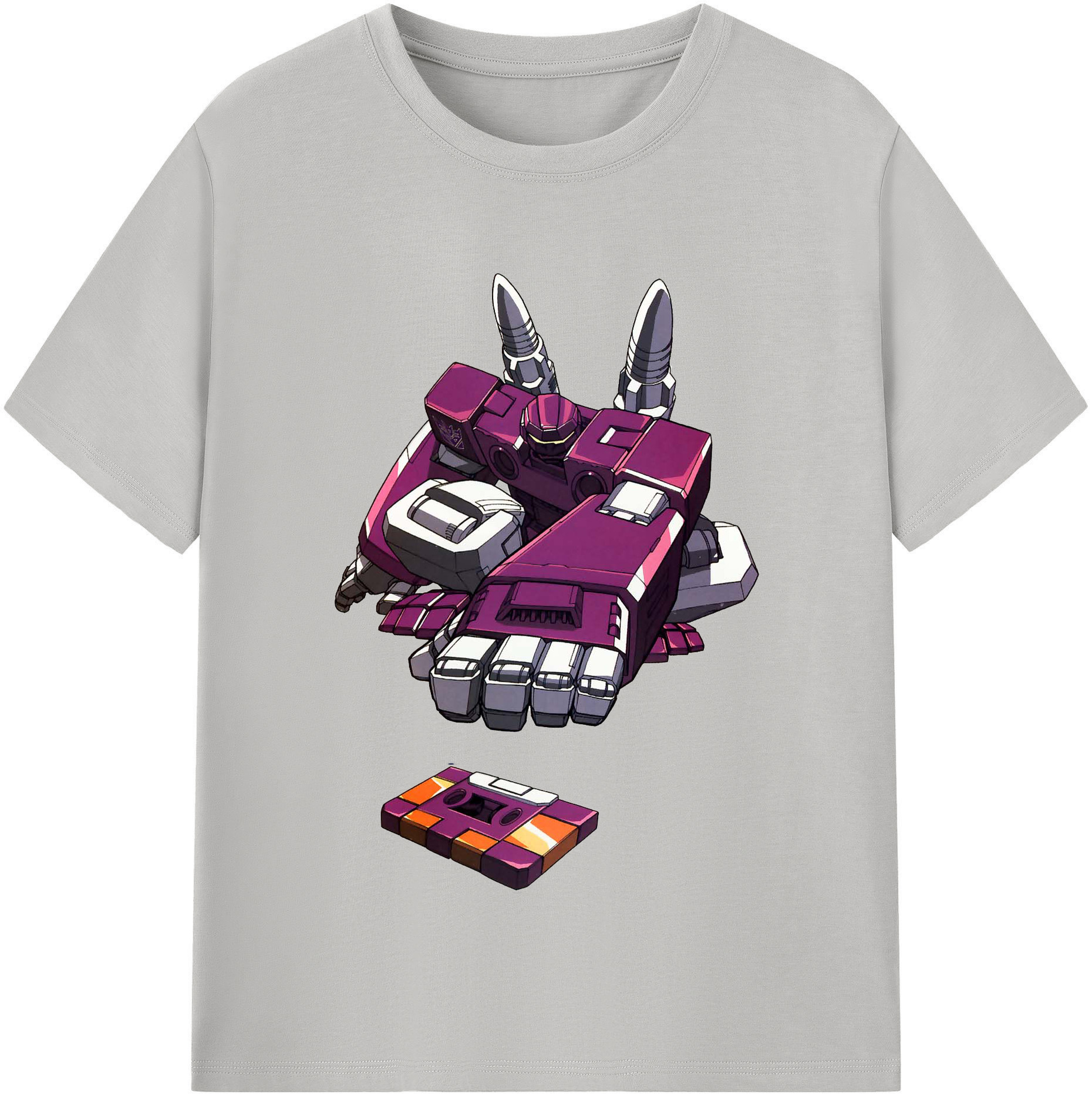 （画像用）  綿100％半袖Tシャツ（フロントプリント）