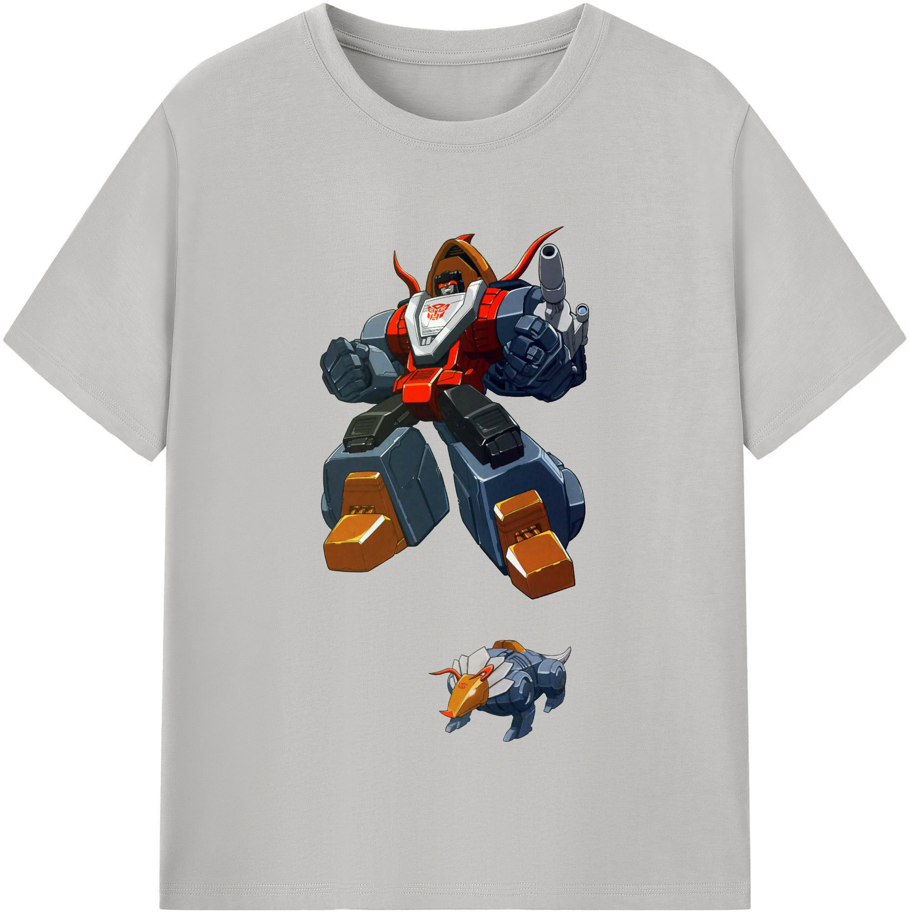 （画像用）  綿100％半袖Tシャツ（フロントプリント）