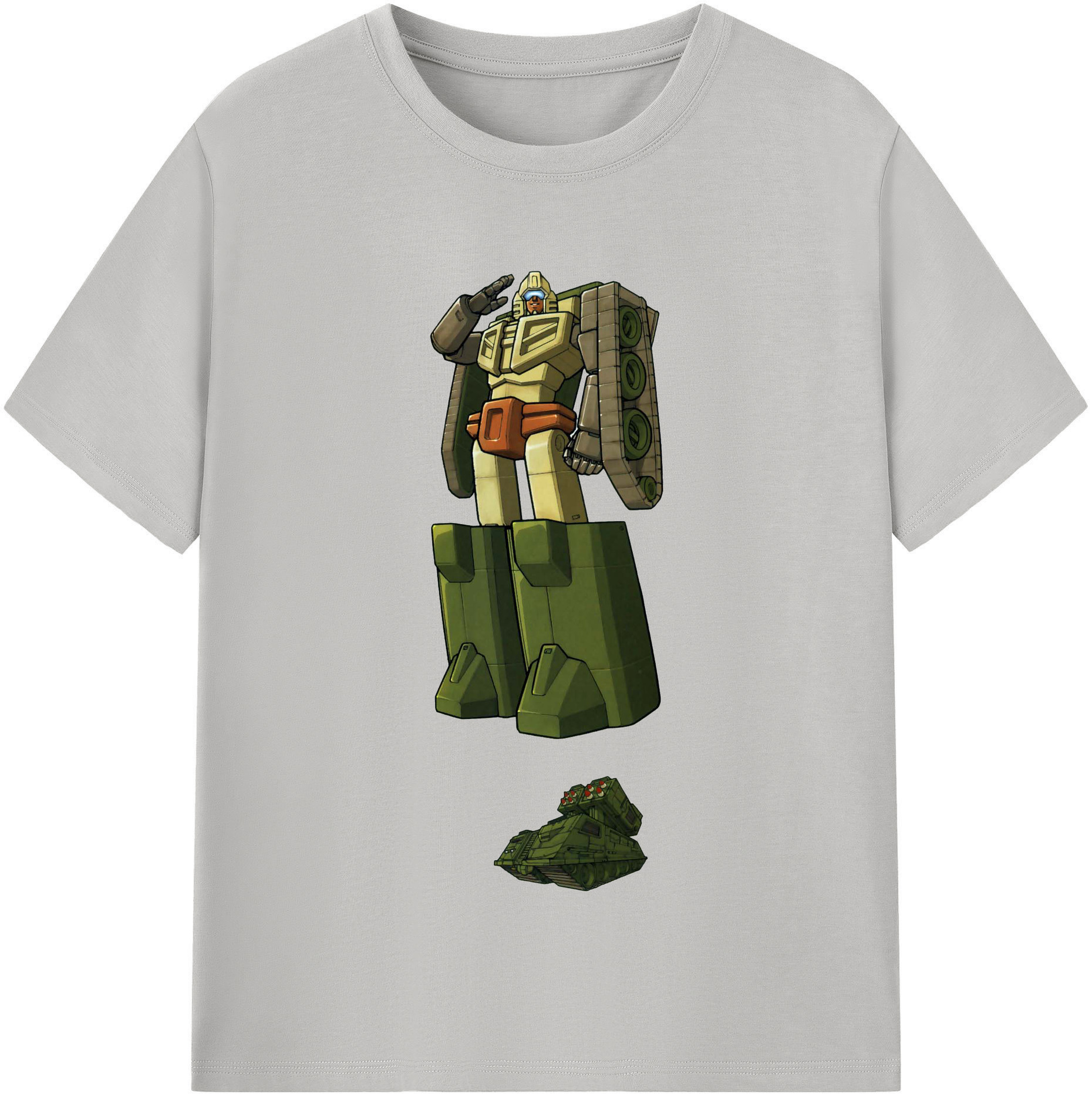 （画像用）  綿100％半袖Tシャツ（フロントプリント）