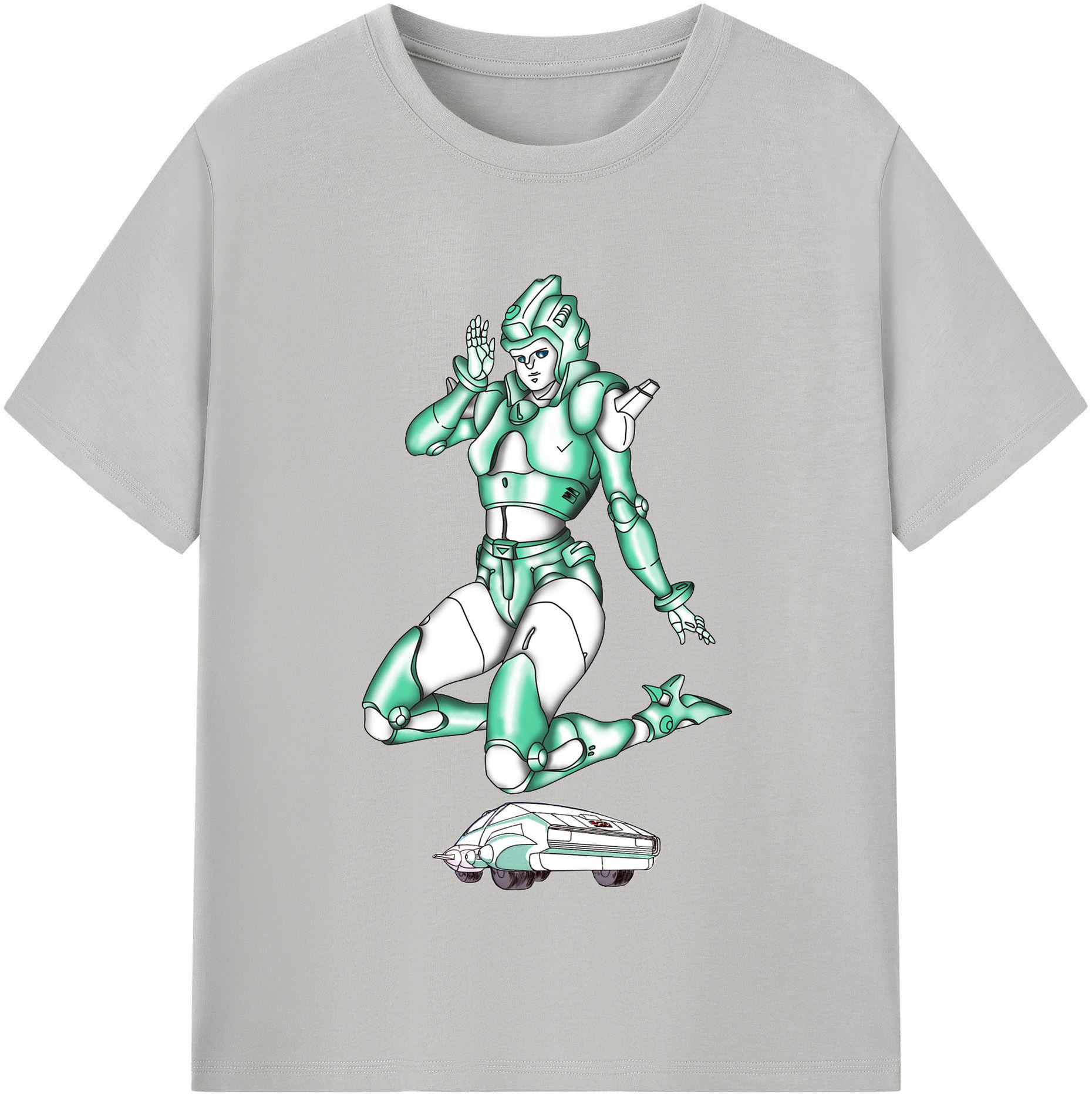 （画像用）  綿100％半袖Tシャツ（フロントプリント）