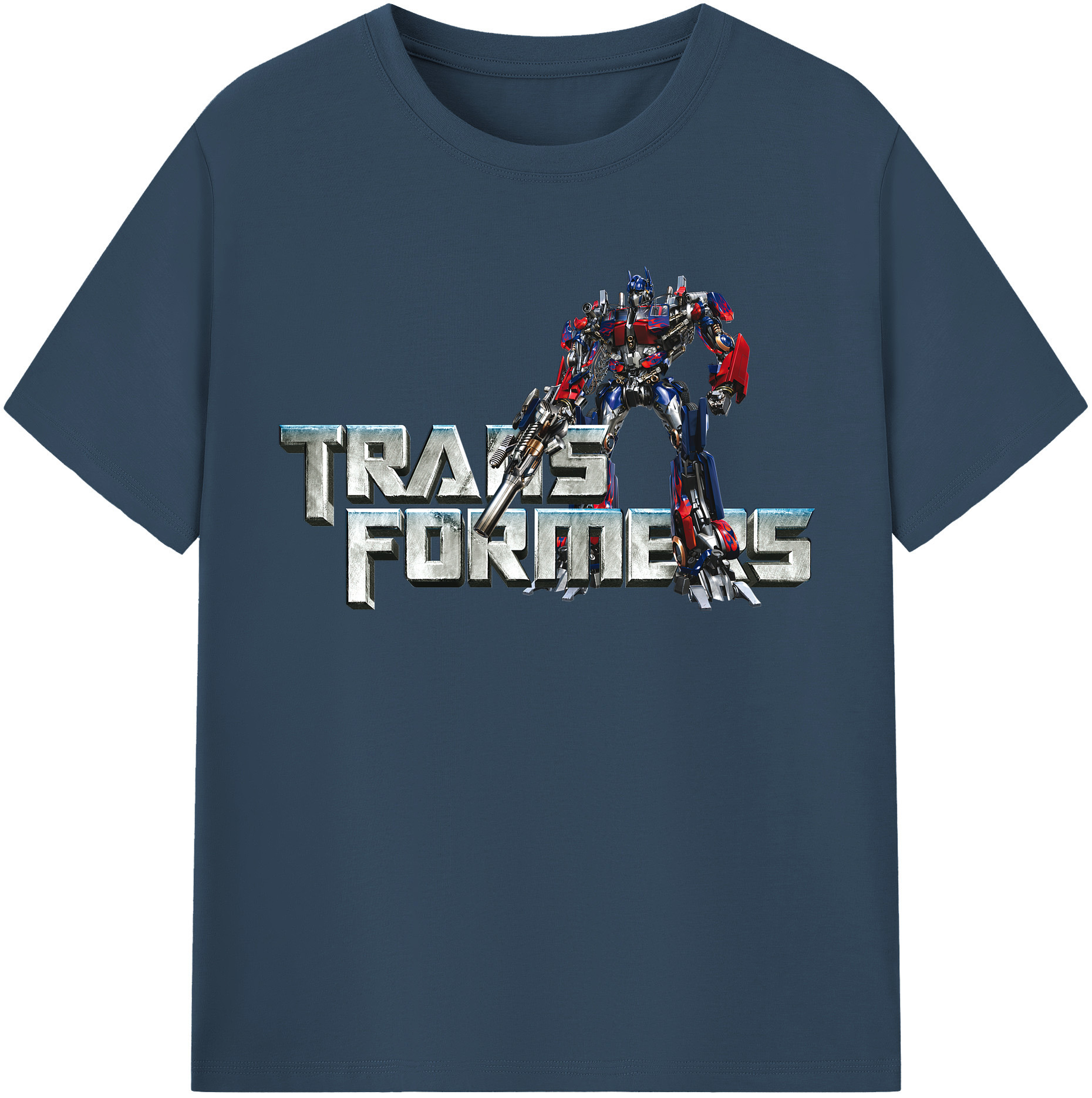 （画像用）  綿100％半袖Tシャツ（フロントプリント）
