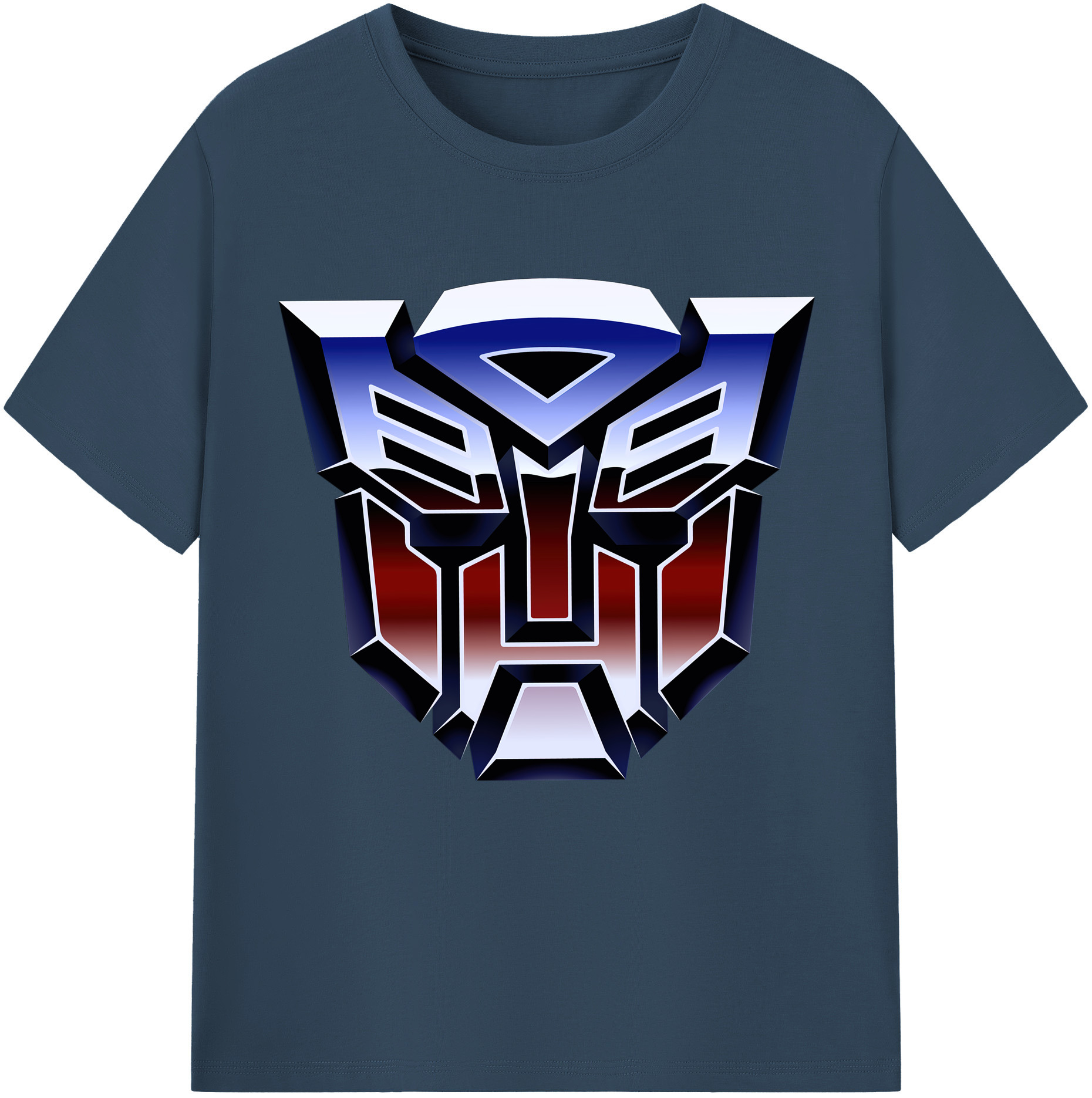（画像用）  綿100％半袖Tシャツ（フロントプリント）