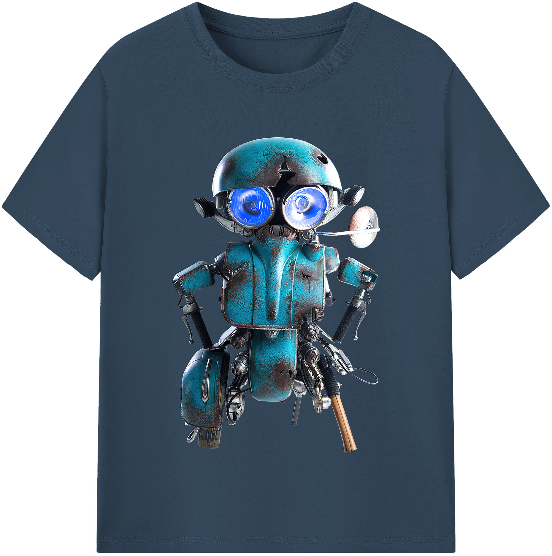 （画像用）  綿100％半袖Tシャツ（フロントプリント）