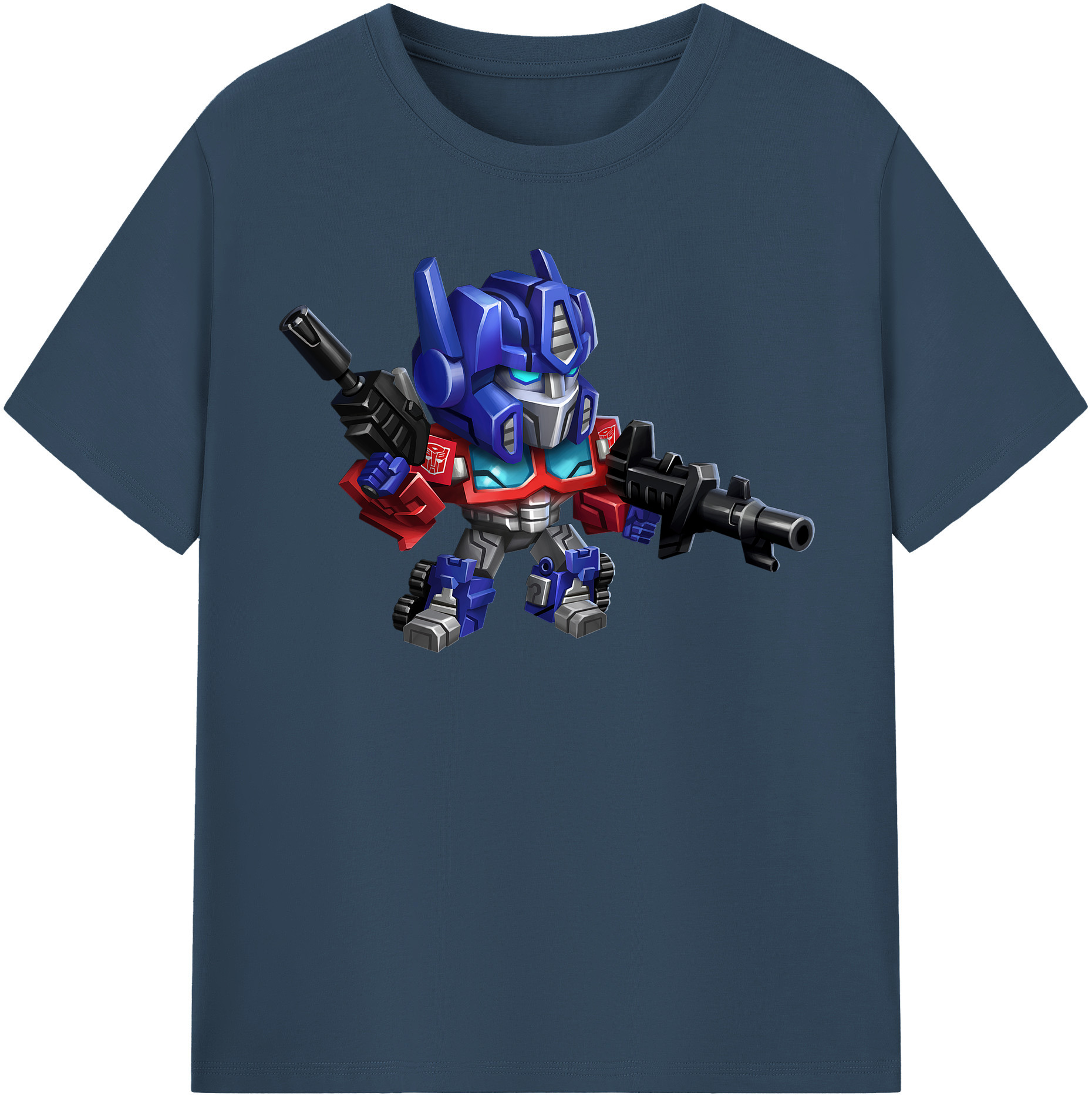 （画像用）  綿100％半袖Tシャツ（フロントプリント）