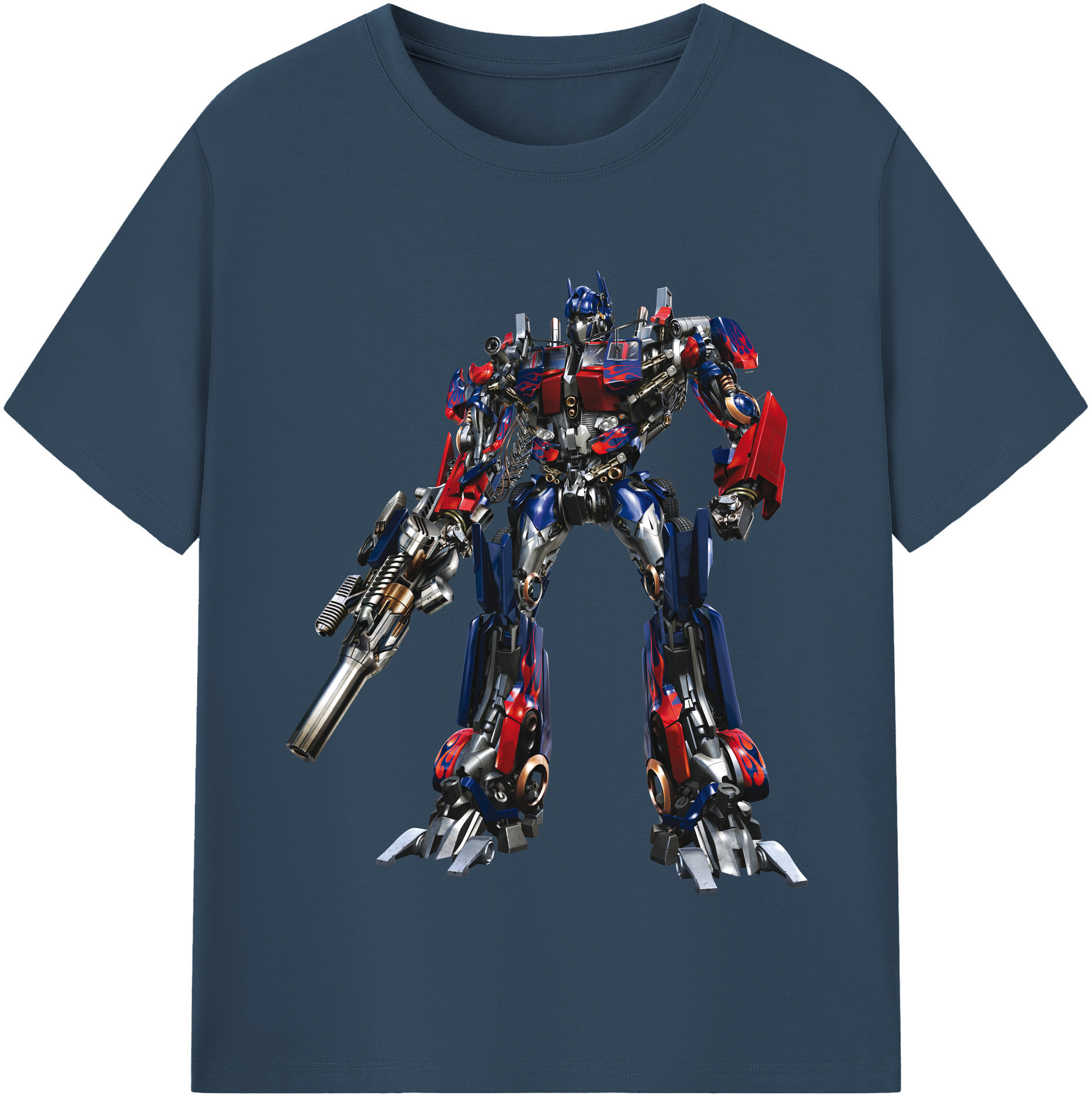 （画像用）  綿100％半袖Tシャツ（フロントプリント）