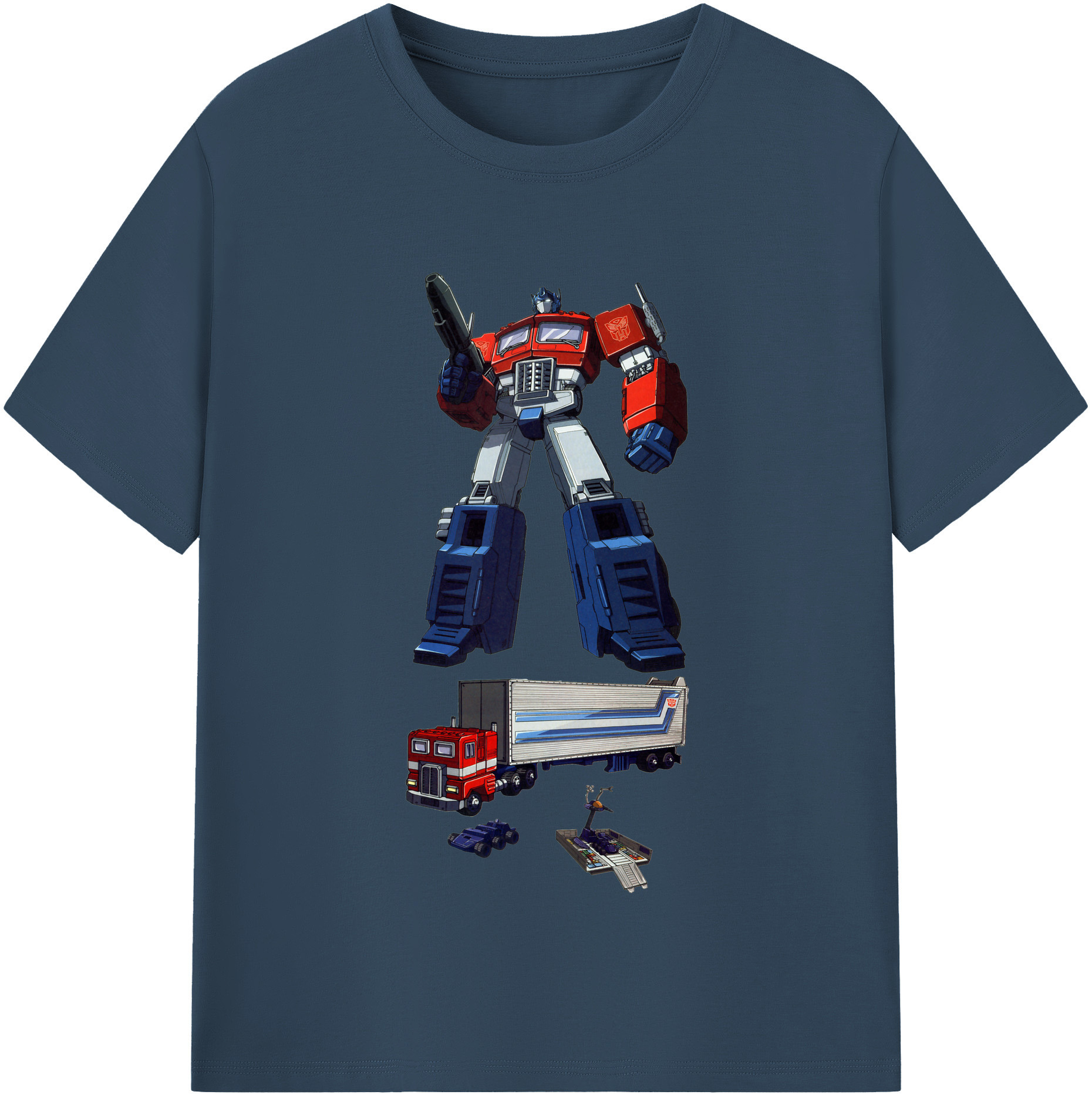 （画像用）  綿100％半袖Tシャツ（フロントプリント）