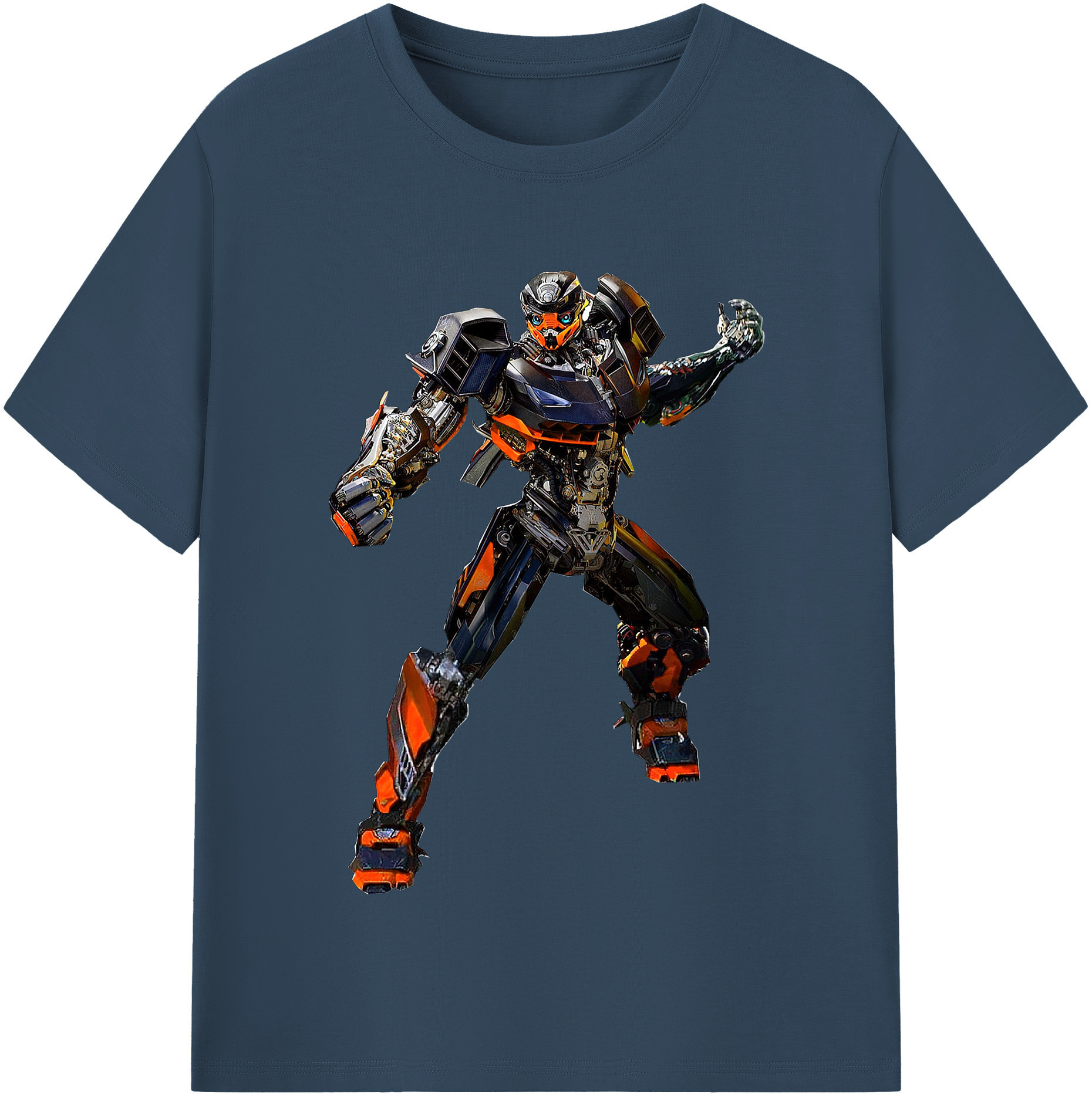（画像用）  綿100％半袖Tシャツ（フロントプリント）
