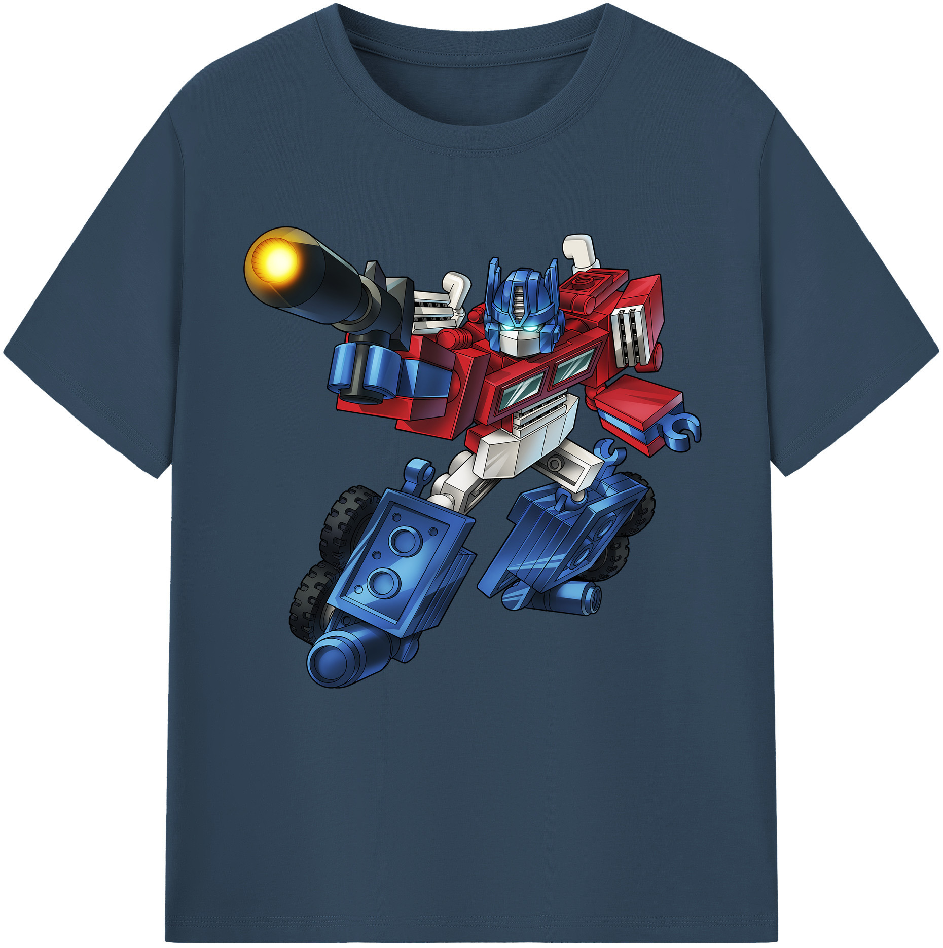 （画像用）  綿100％半袖Tシャツ（フロントプリント）