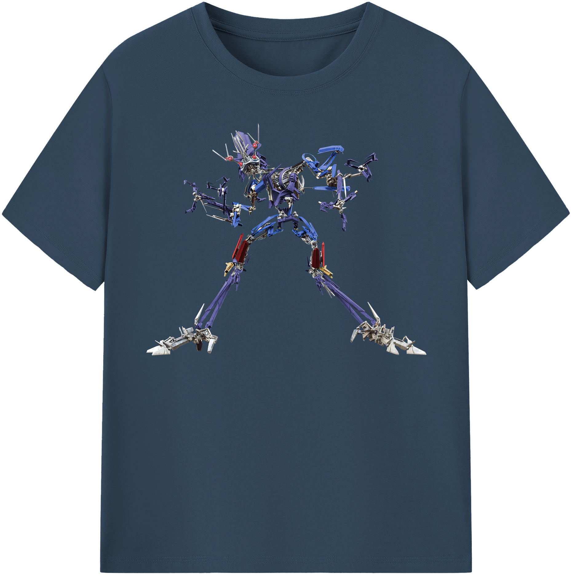 （画像用）  綿100％半袖Tシャツ（フロントプリント）