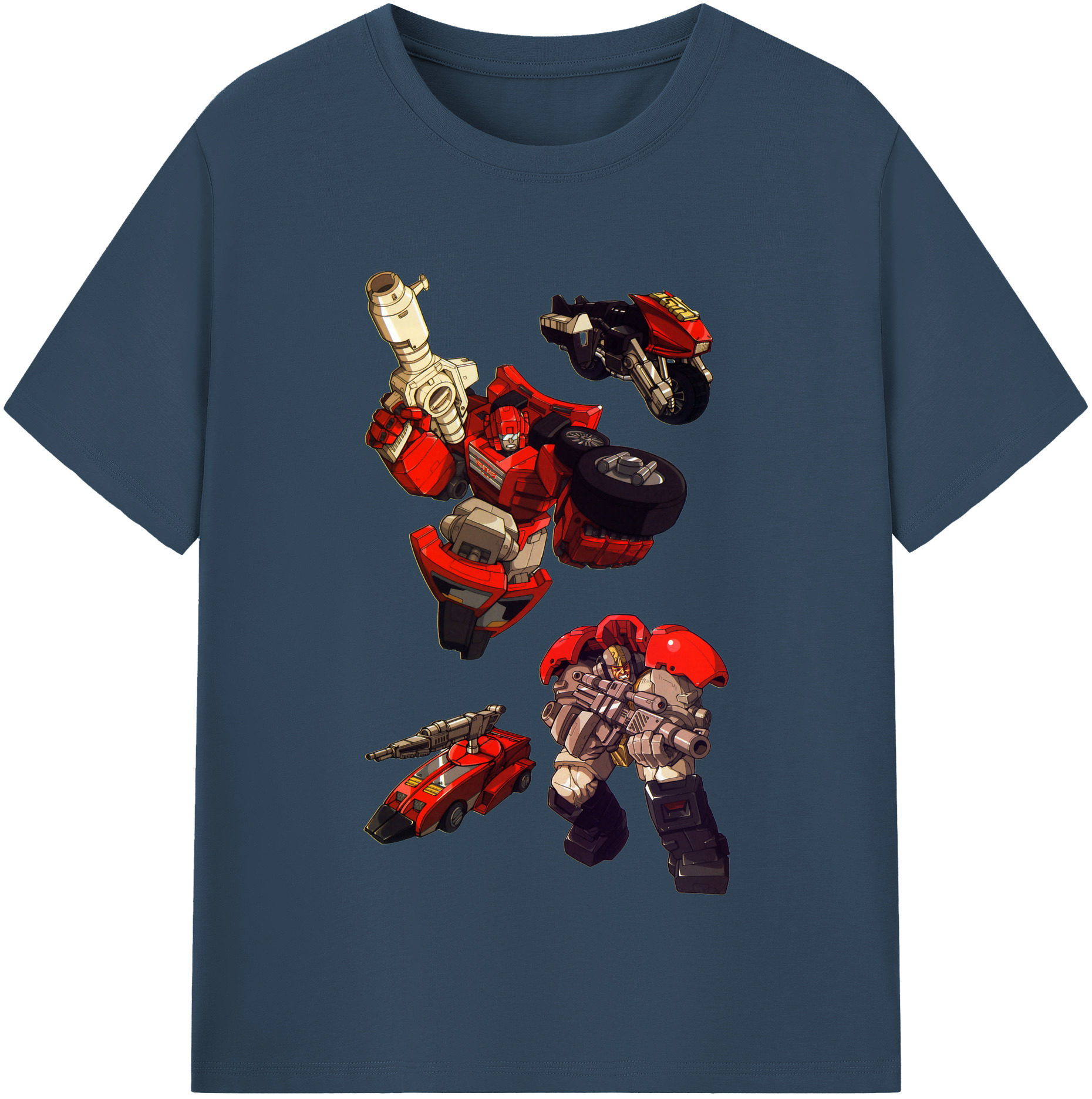 （画像用）  綿100％半袖Tシャツ（フロントプリント）