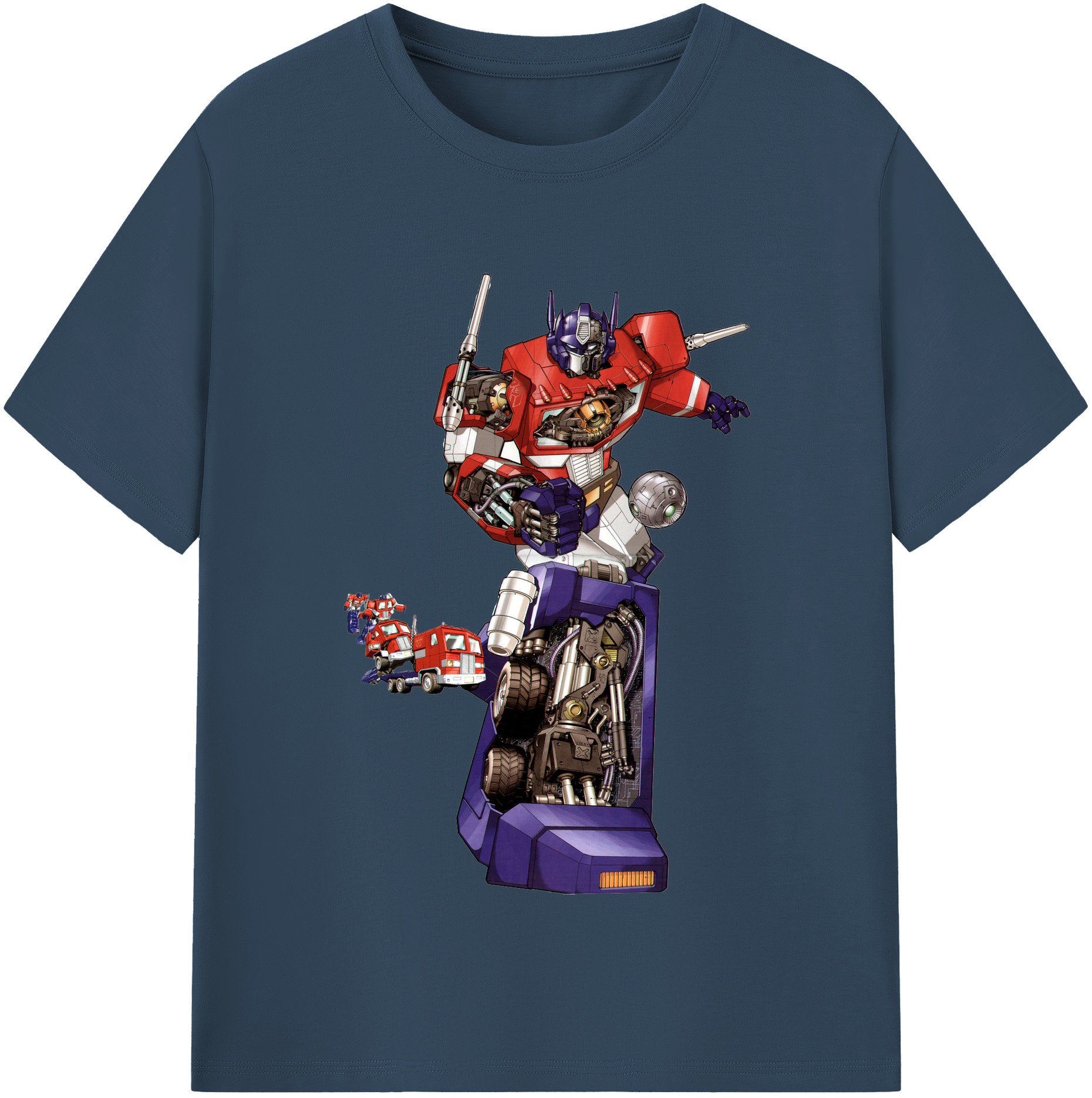 （画像用）  綿100％半袖Tシャツ（フロントプリント）