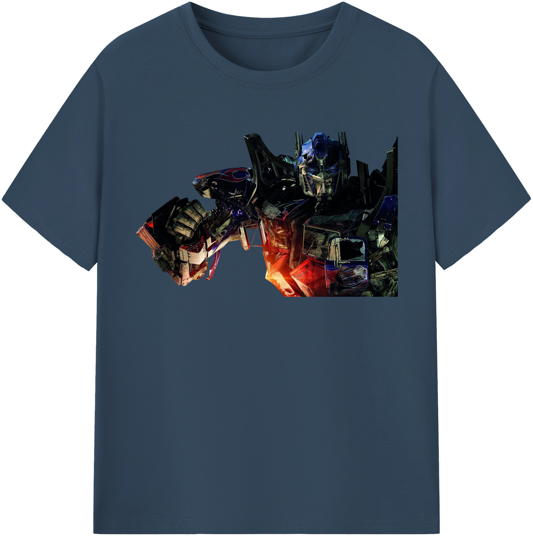 （画像用）  綿100％半袖Tシャツ（フロントプリント）