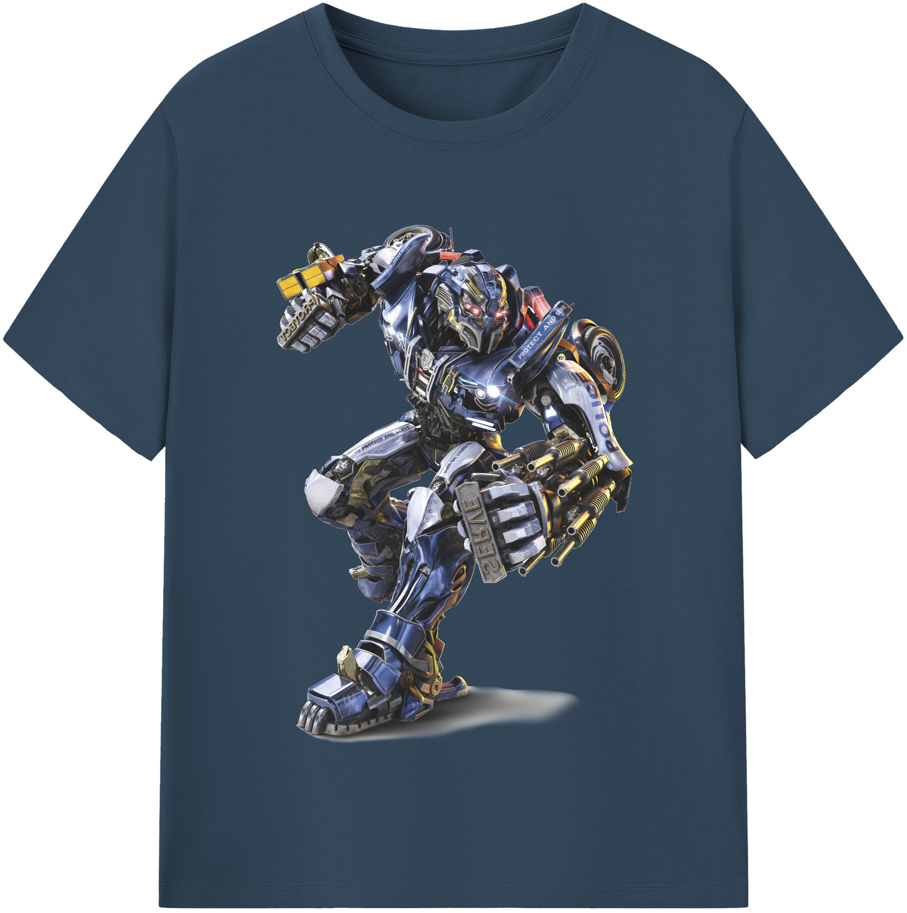 （画像用）  綿100％半袖Tシャツ（フロントプリント）