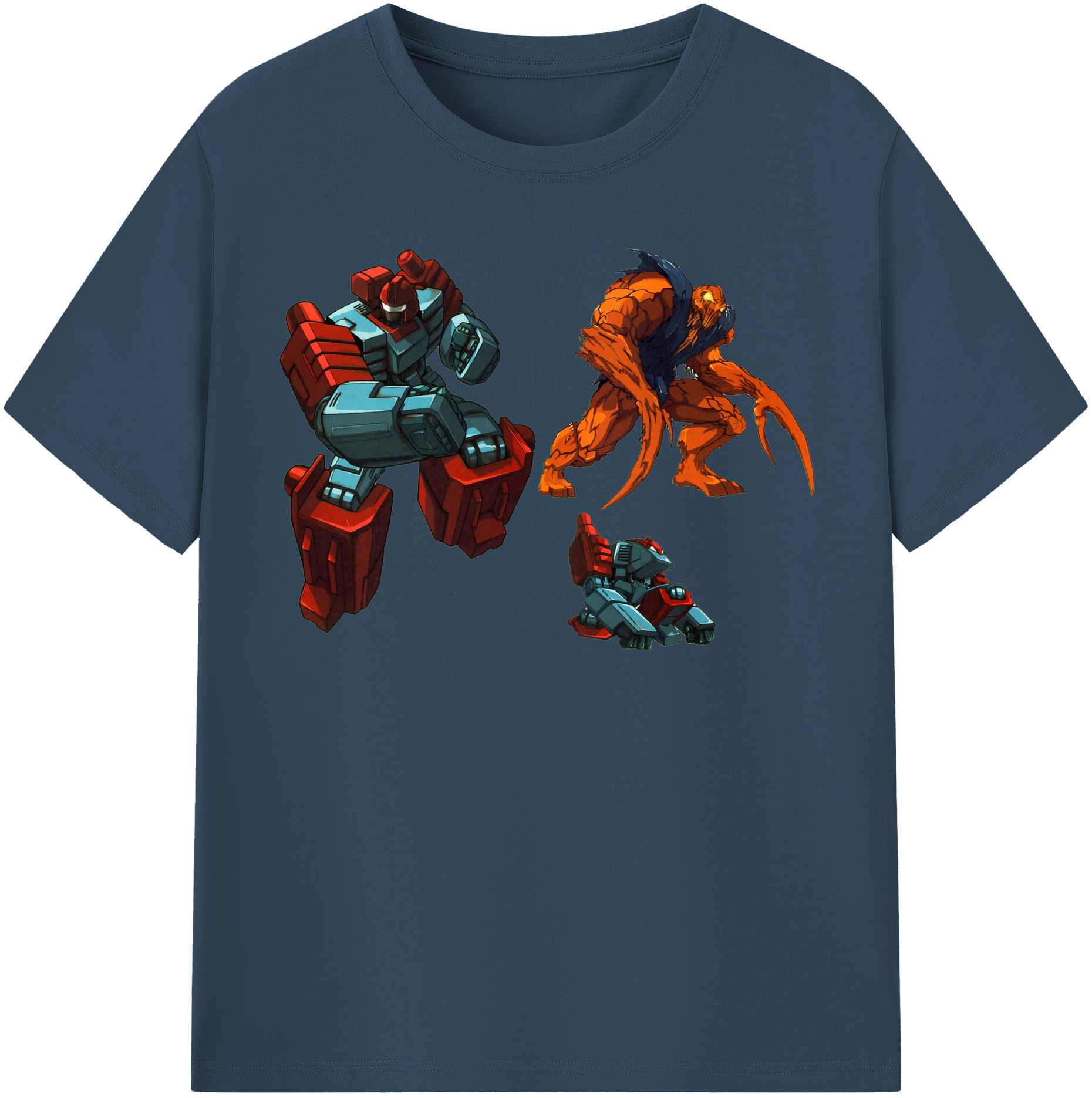 （画像用）  綿100％半袖Tシャツ（フロントプリント）