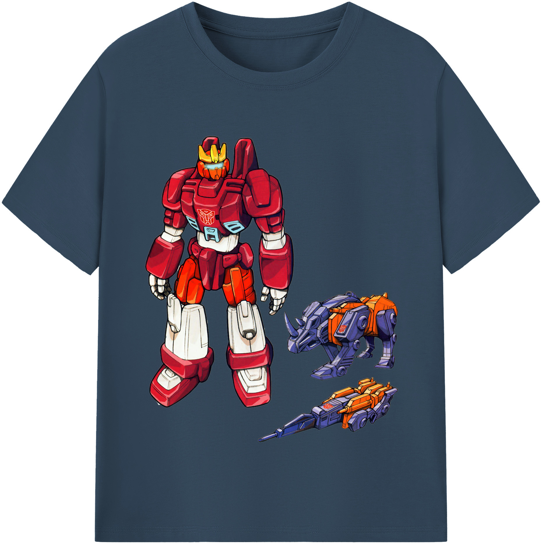（画像用）  綿100％半袖Tシャツ（フロントプリント）